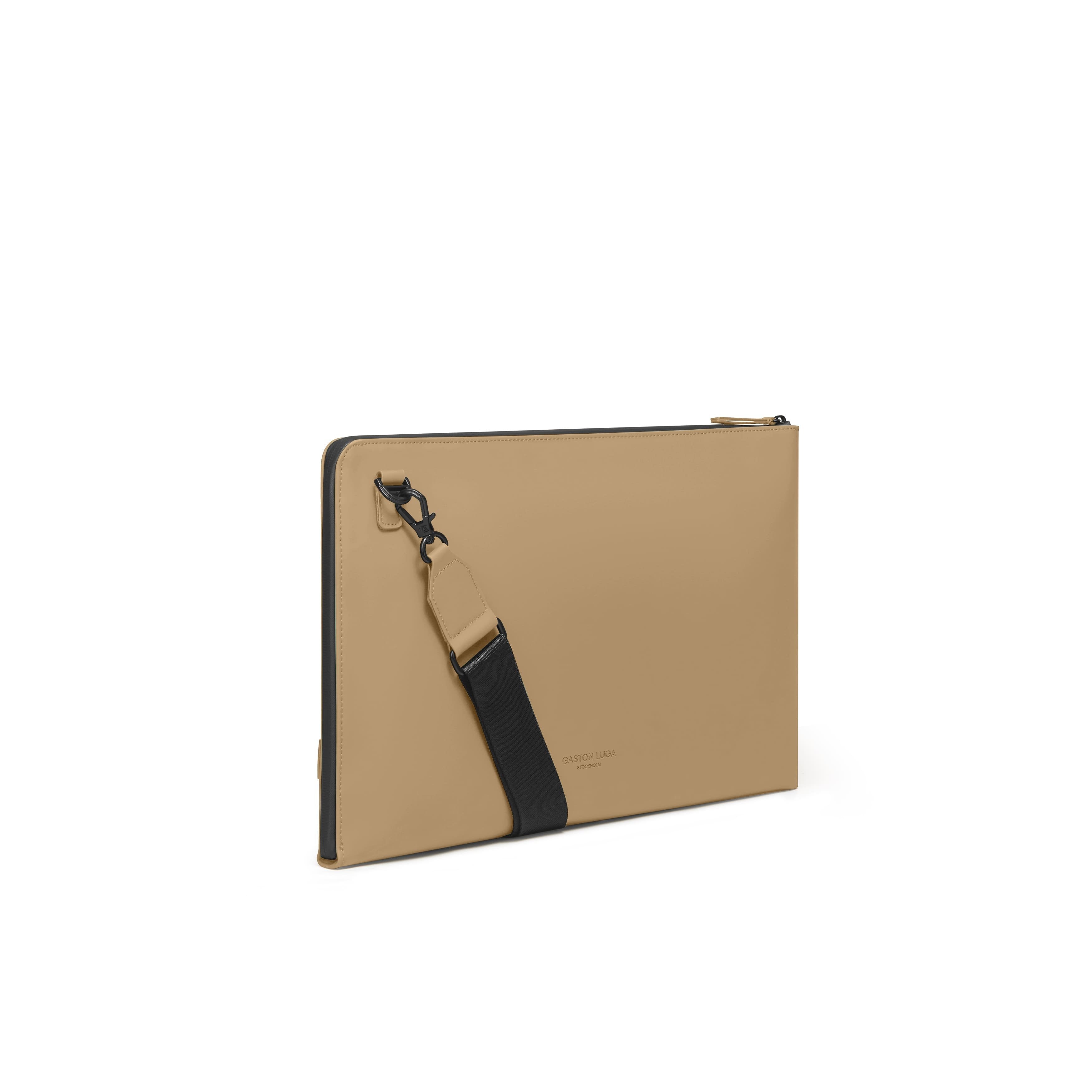 Gaston Luga-Gaston Luga Spläsh Laptop Bag 15"/16" Latte-Laptop & Evrak Çantası-1-Milagron.com