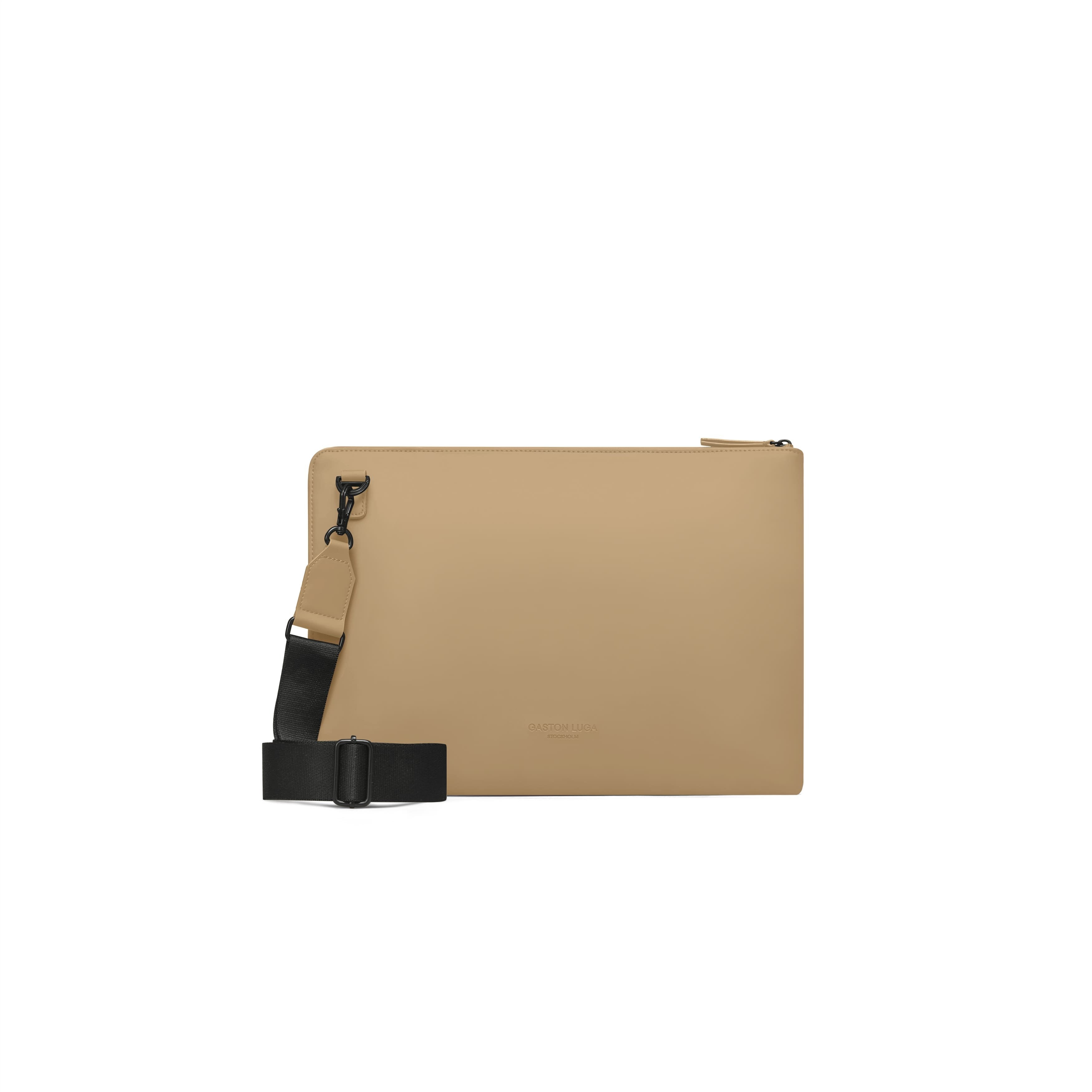 Gaston Luga-Gaston Luga Spläsh Laptop Bag 15"/16" Latte-Laptop & Evrak Çantası-2-Milagron.com