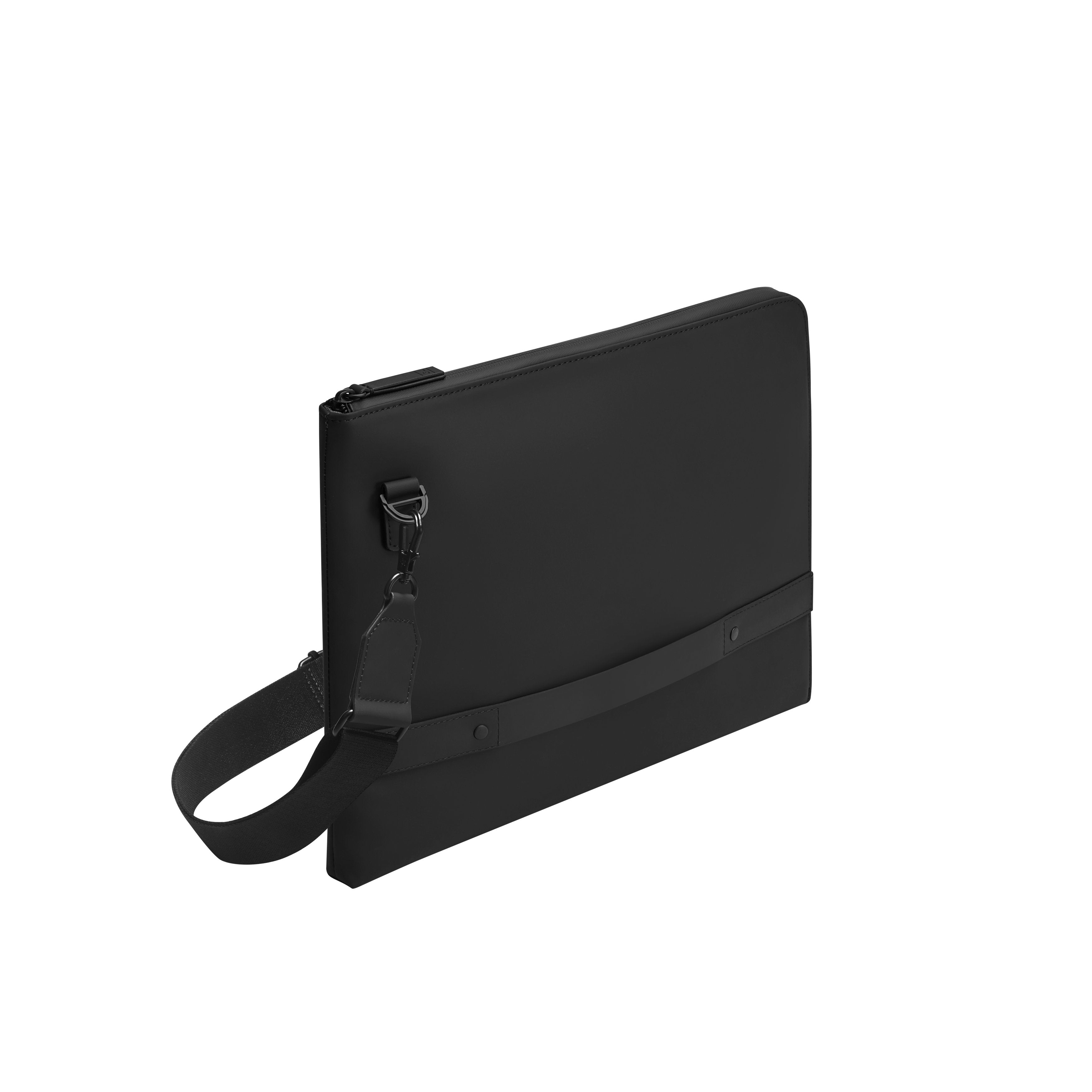 Gaston Luga-Gaston Luga Spläsh Laptop çantası 13"/14" Black-Laptop & Evrak Çantası-2-Milagron.com