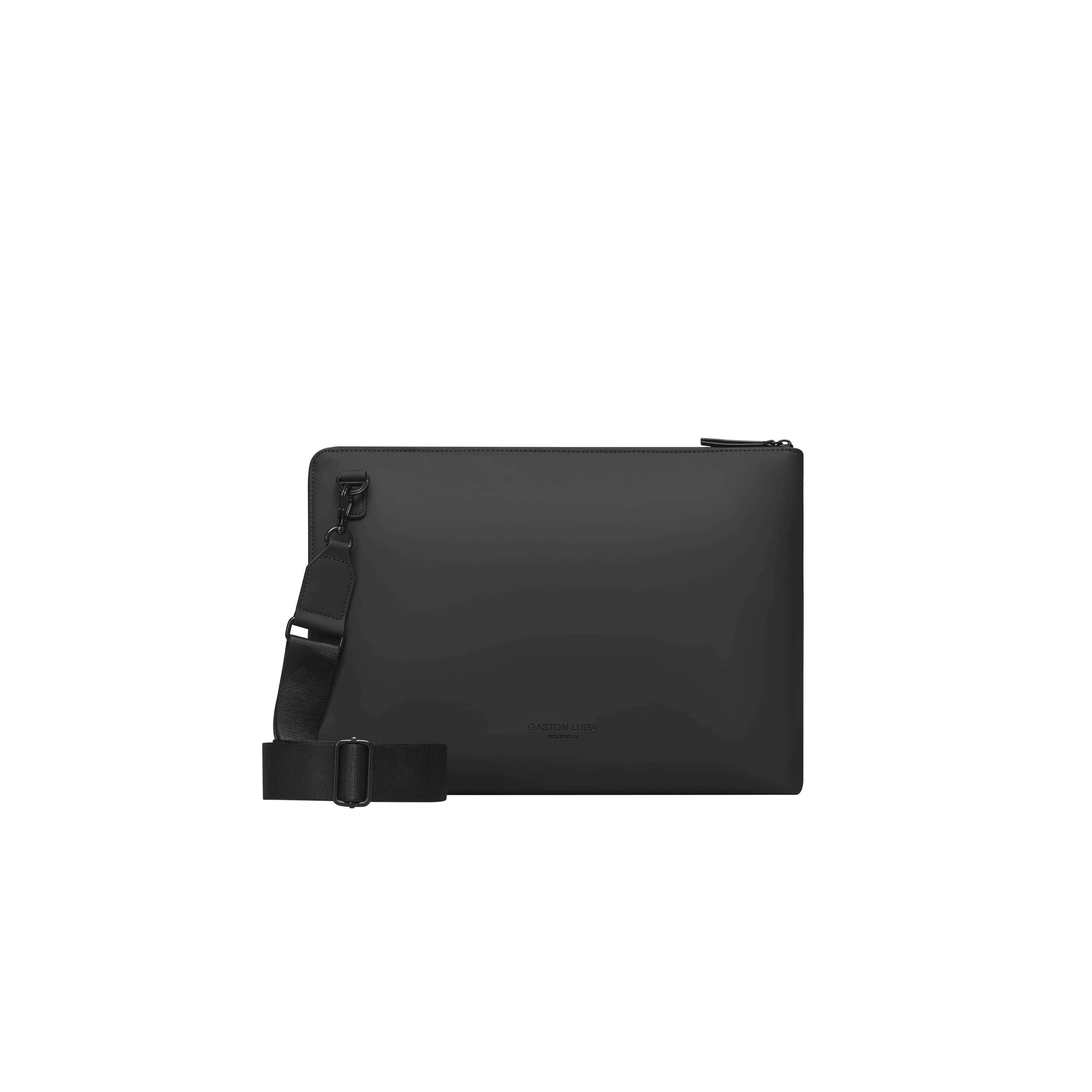 Gaston Luga-Gaston Luga Spläsh Laptop çantası 15"/16" Black-Laptop & Evrak Çantası-1-Milagron.com