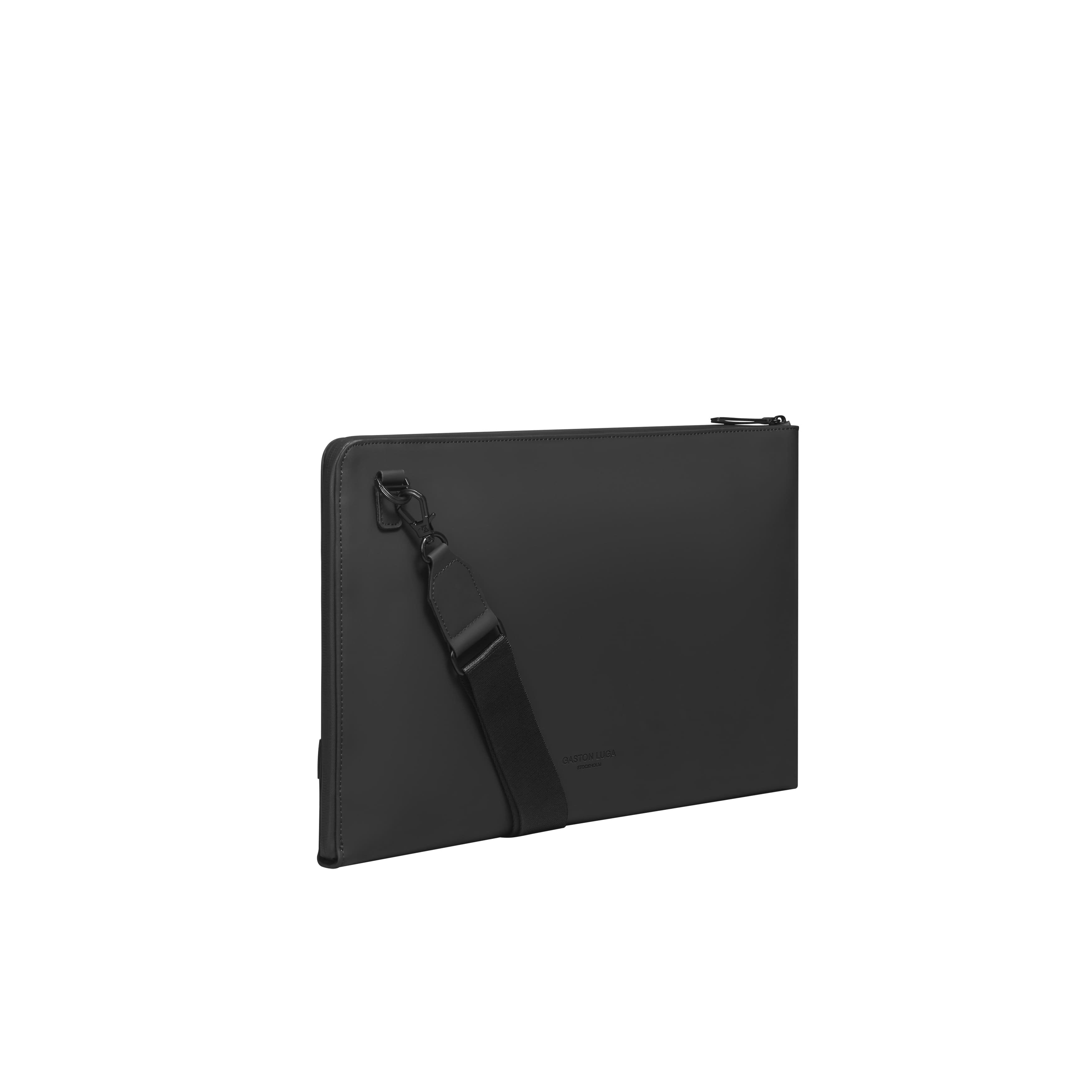 Gaston Luga-Gaston Luga Spläsh Laptop çantası 15"/16" Black-Laptop & Evrak Çantası-2-Milagron.com