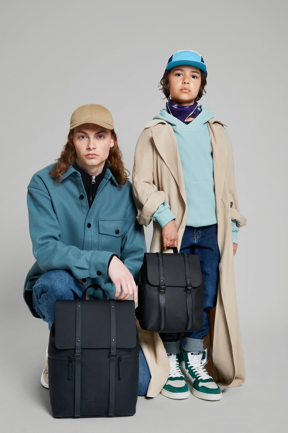 Gaston Luga-Gaston Luga Spläsh Mini Sırt çantası Black-Sırt Çantası-5-Milagron.com