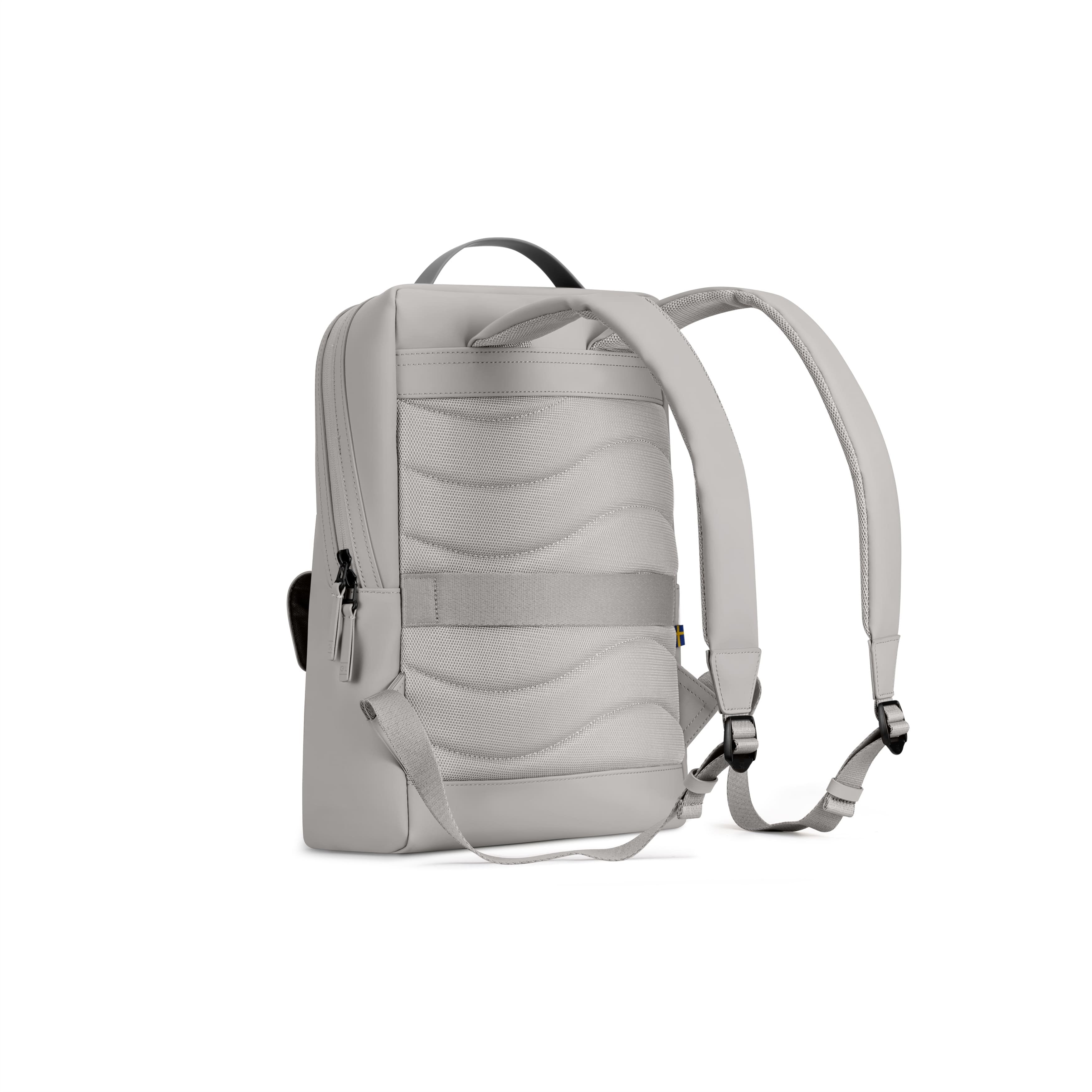 Gaston Luga-Gaston Luga Spläsh Org. Backpack 15" Sırt çantası Taupe-Sırt Çantası-3-Milagron.com