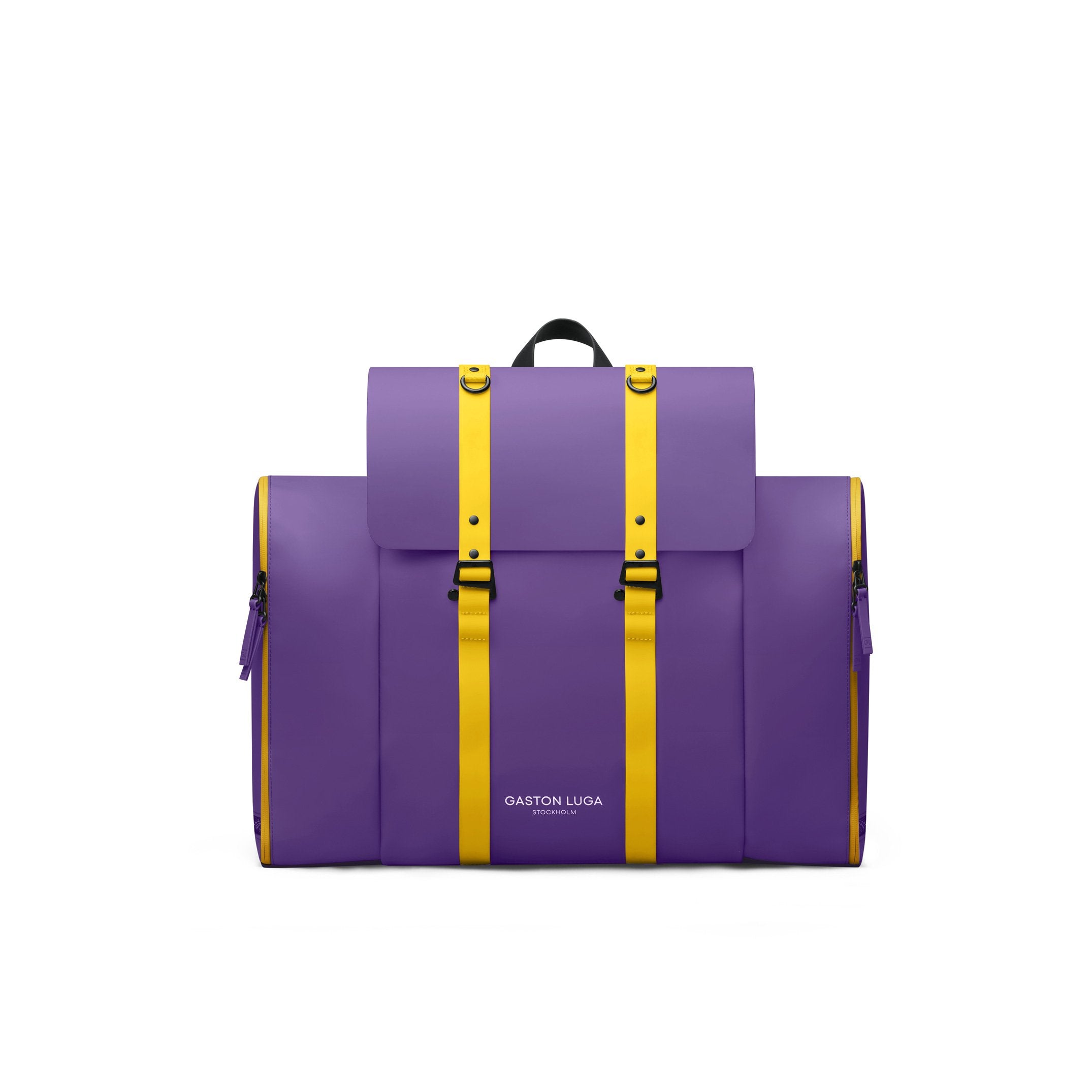 Gaston Luga-Gaston Luga Splash Sneaker Pockets Spor çantası Mor-Bavul & Seyahat Çantası-1-Milagron.com