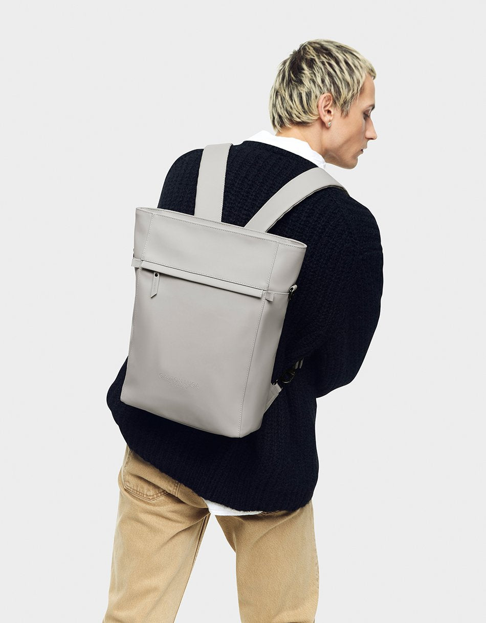 Gaston Luga-Gaston Luga Tåte Sırt çantası Taupe-Sırt Çantası-4-Milagron.com