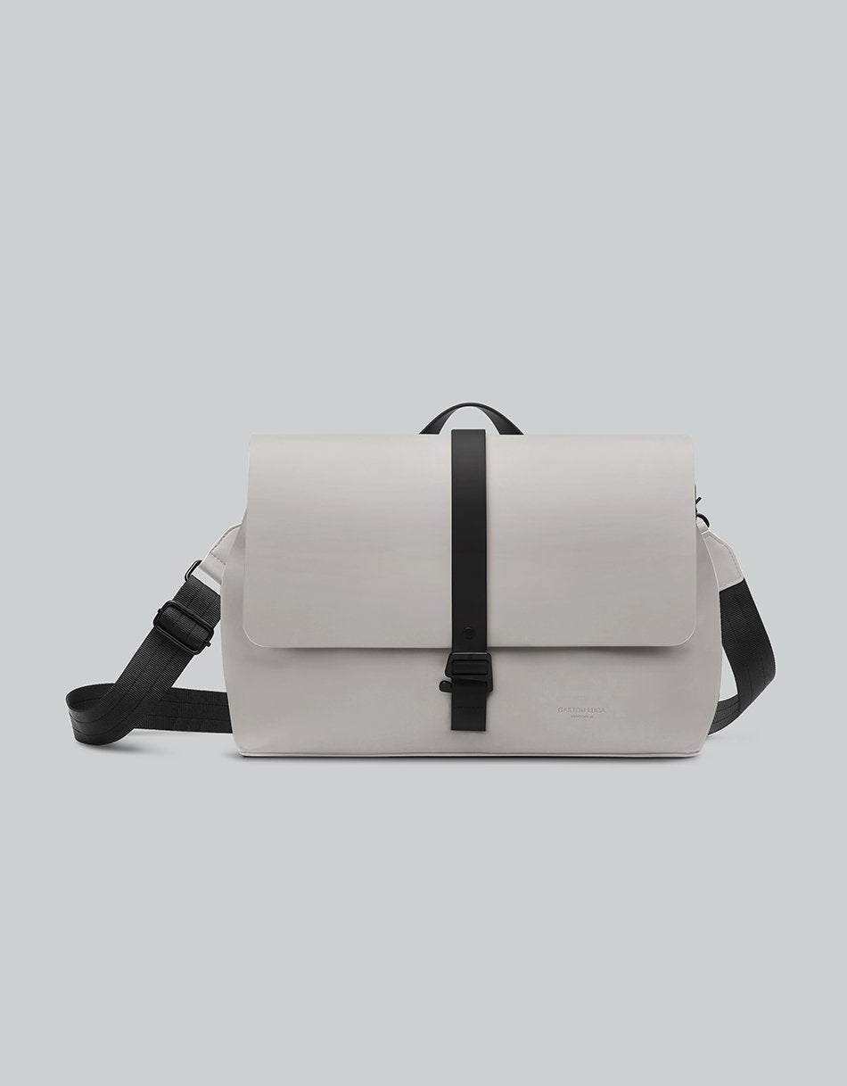 Gaston Luga Splash Crossbody Large 14" Çanta - Taupe