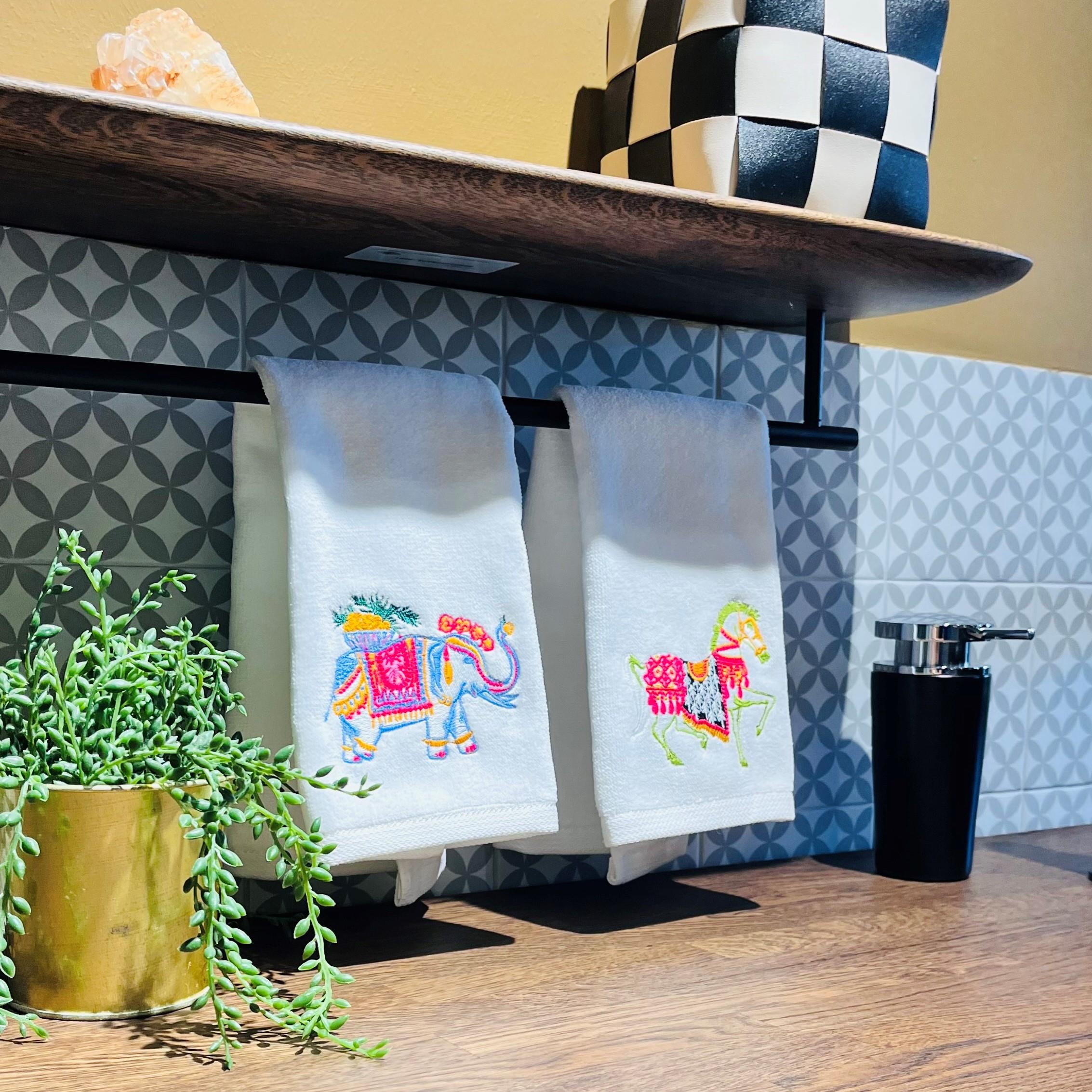 Dekoratif Animals Desenli El Havlusu Seti ( 4 ADET )