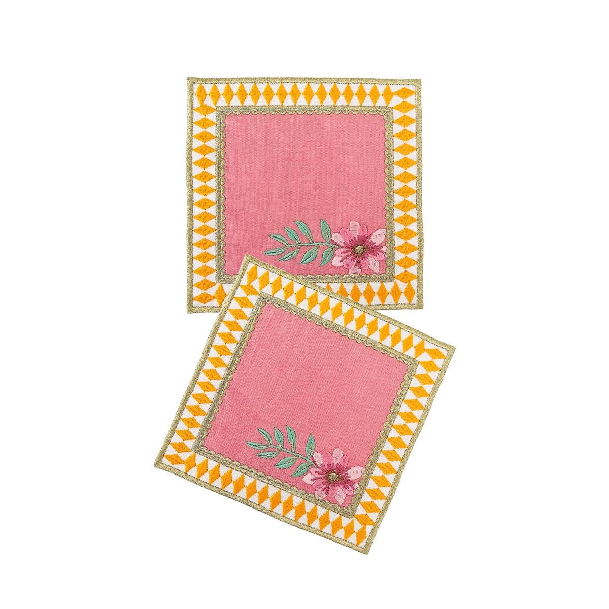 La Majorelle Pembe Kokteyl Peçete ( 2 Adet )
