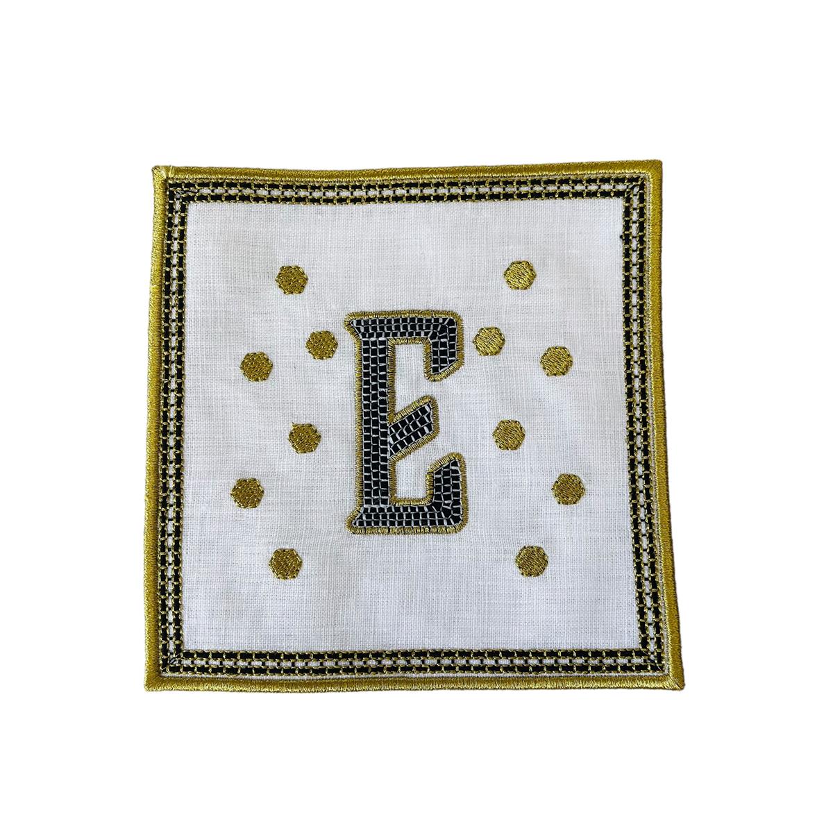 Tiled Margot E Harf Kokteyl Peçete ( 1 Adet )