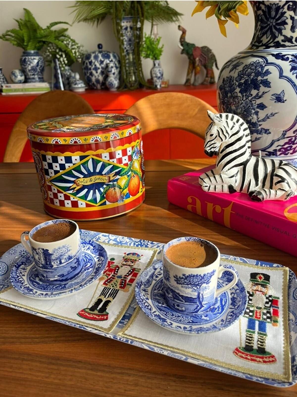 Yılbaşı Özel Serisi Dekoratif Kokteyl Peçete - 4 Adet