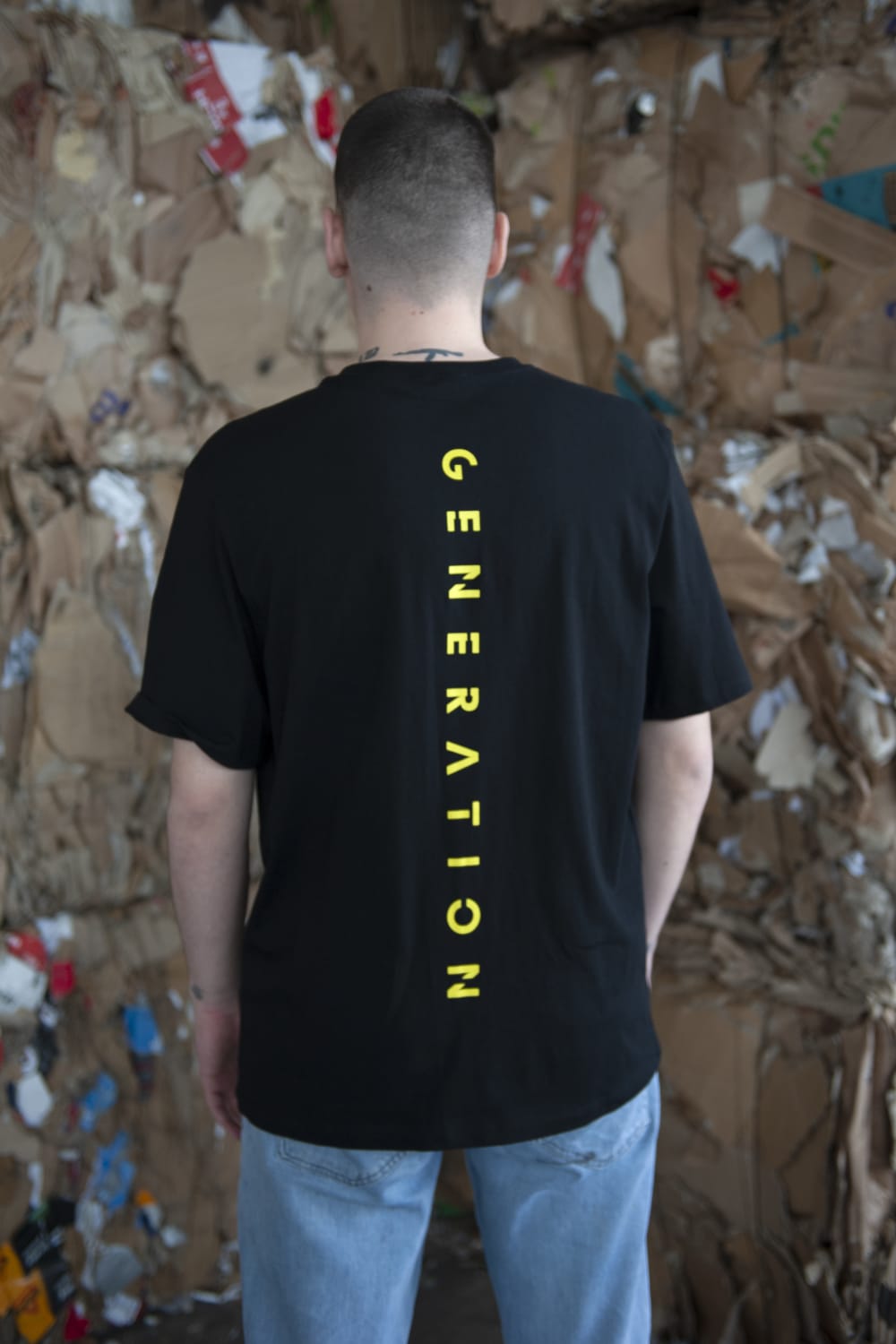 Generation Oz-Generai̇ton Oz Black T-shi̇rt-T-Shirts-3-Milagron.com