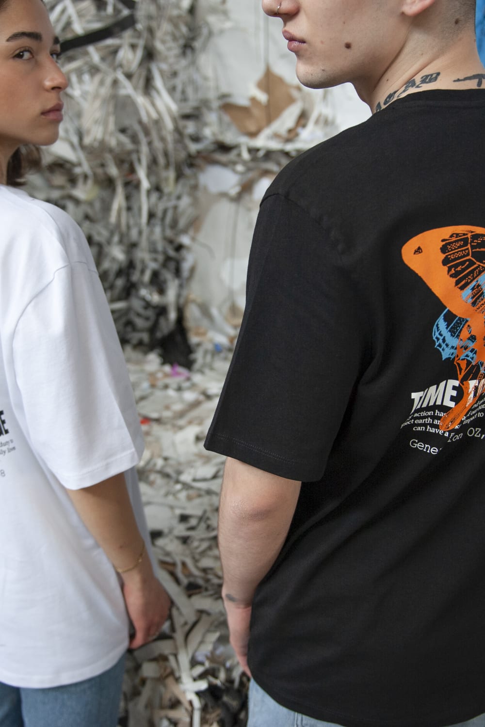 Generation Oz-Make A Change Black T-shi̇rt-T-Shirts-3-Milagron.com