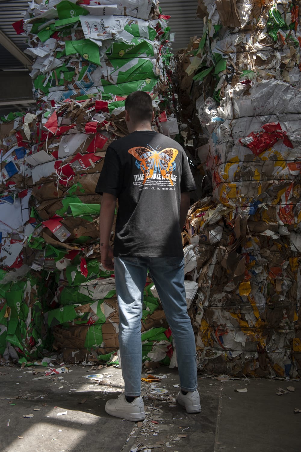 Generation Oz-Make A Change Black T-shi̇rt-T-Shirts-6-Milagron.com