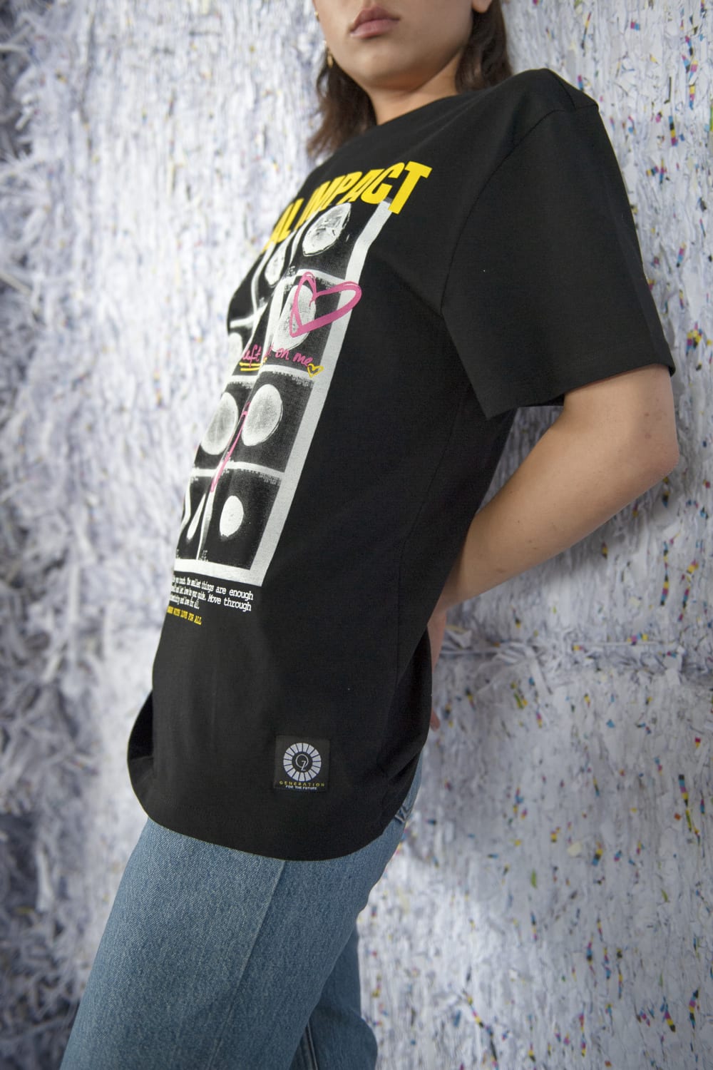 Generation Oz-Social Impact Black T-shirt-T-Shirts-4-Milagron.com