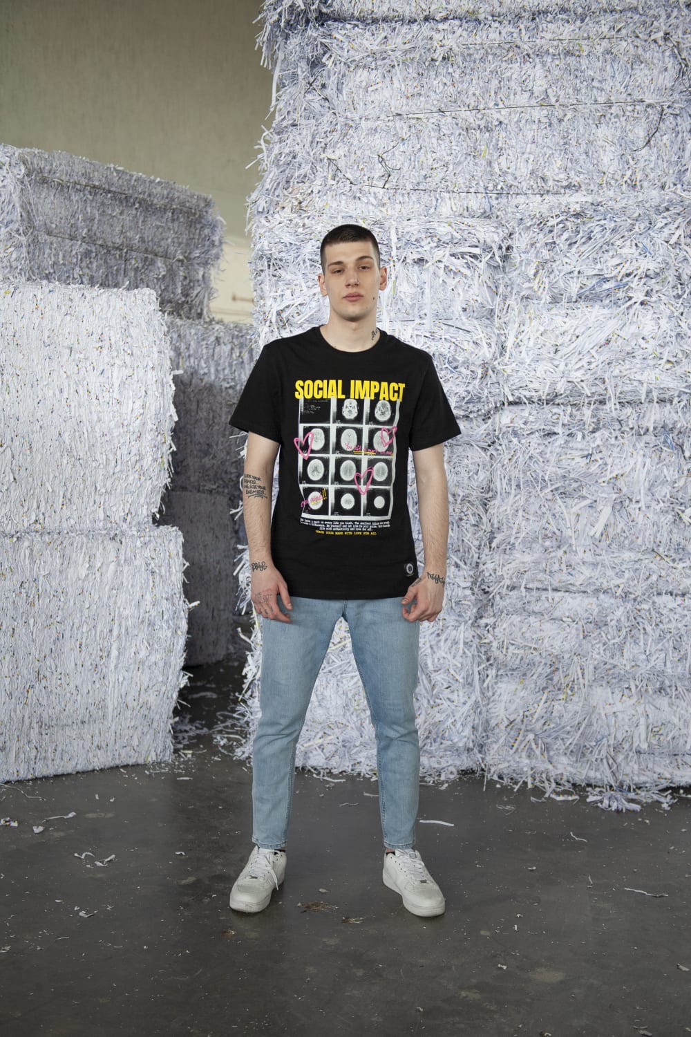 Generation Oz-Social Impact Black T-shirt-T-Shirts-5-Milagron.com