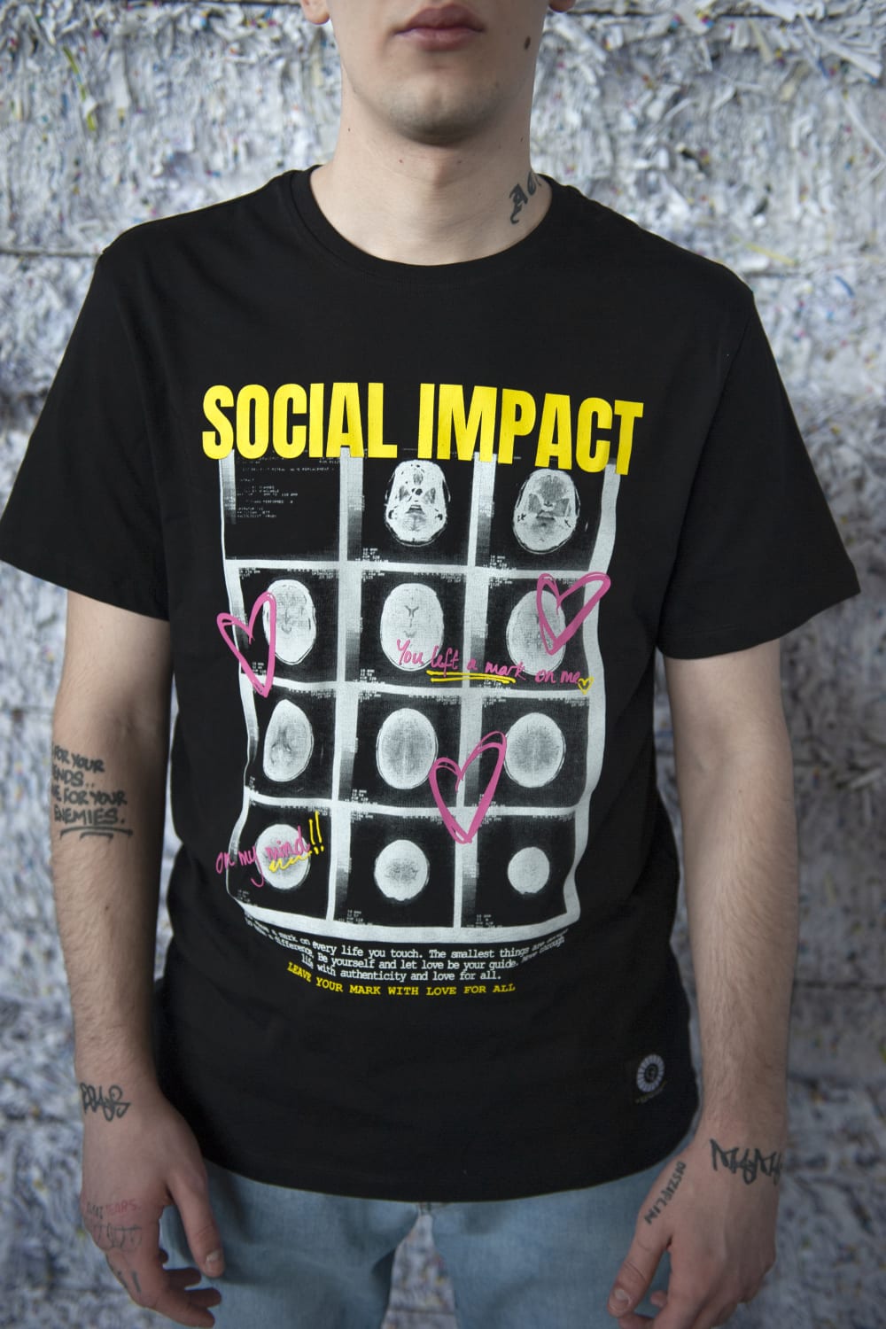 Generation Oz-Social Impact Black T-shirt-T-Shirts-6-Milagron.com