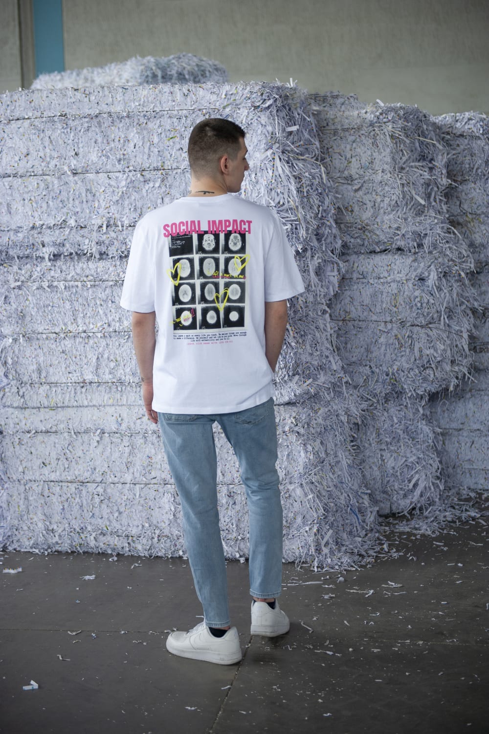 Generation Oz-Social Impact White T-shirt-T-Shirts-5-Milagron.com