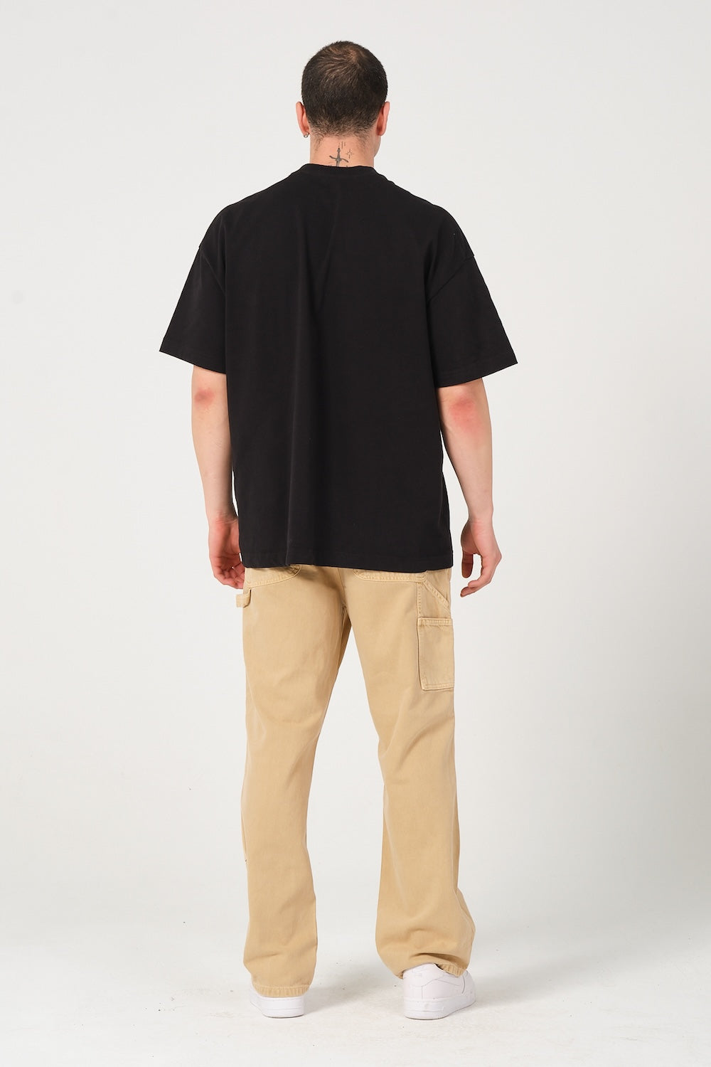 Gennaro-Carpenter Pants - Camel-Kot Pantolon-2-Milagron.com