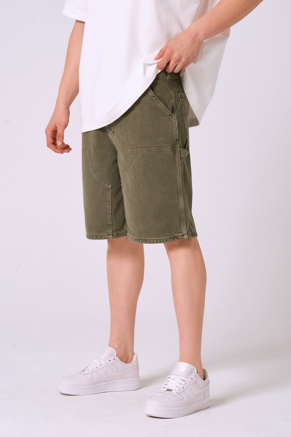 Gennaro-Carpenter Shorts - Haki-Şort-4-Milagron.com