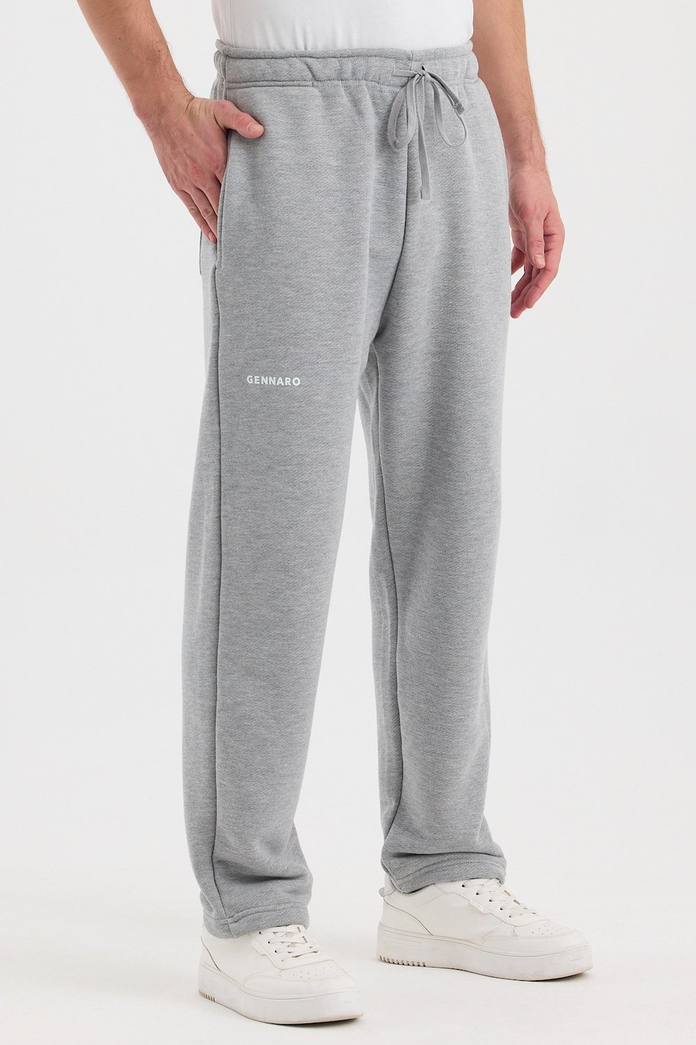 Gennaro-Düz Paça Oversize Jogger-Eşofman-1-Milagron.com
