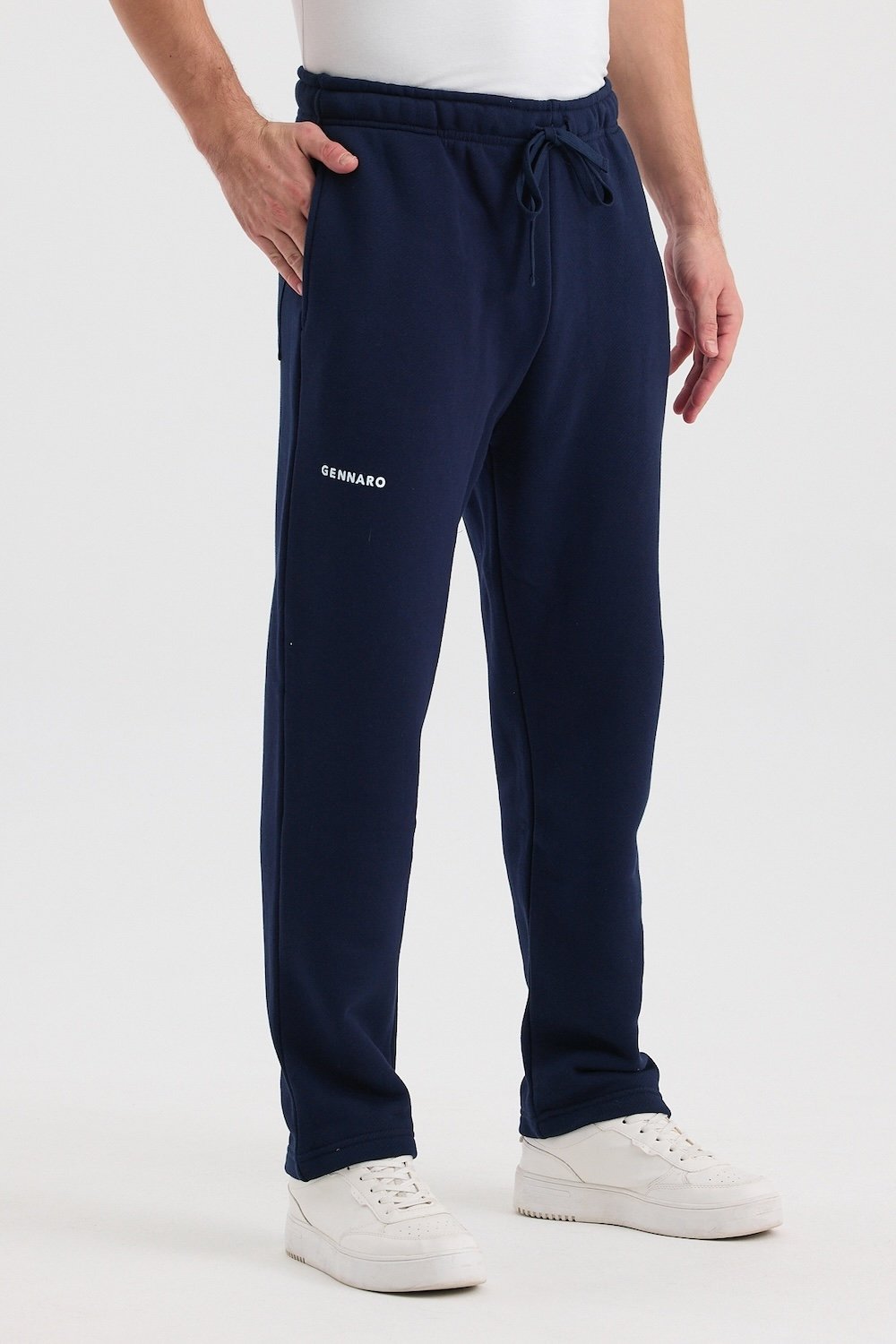 Gennaro-Düz Paça Oversize Jogger-Eşofman-1-Milagron.com