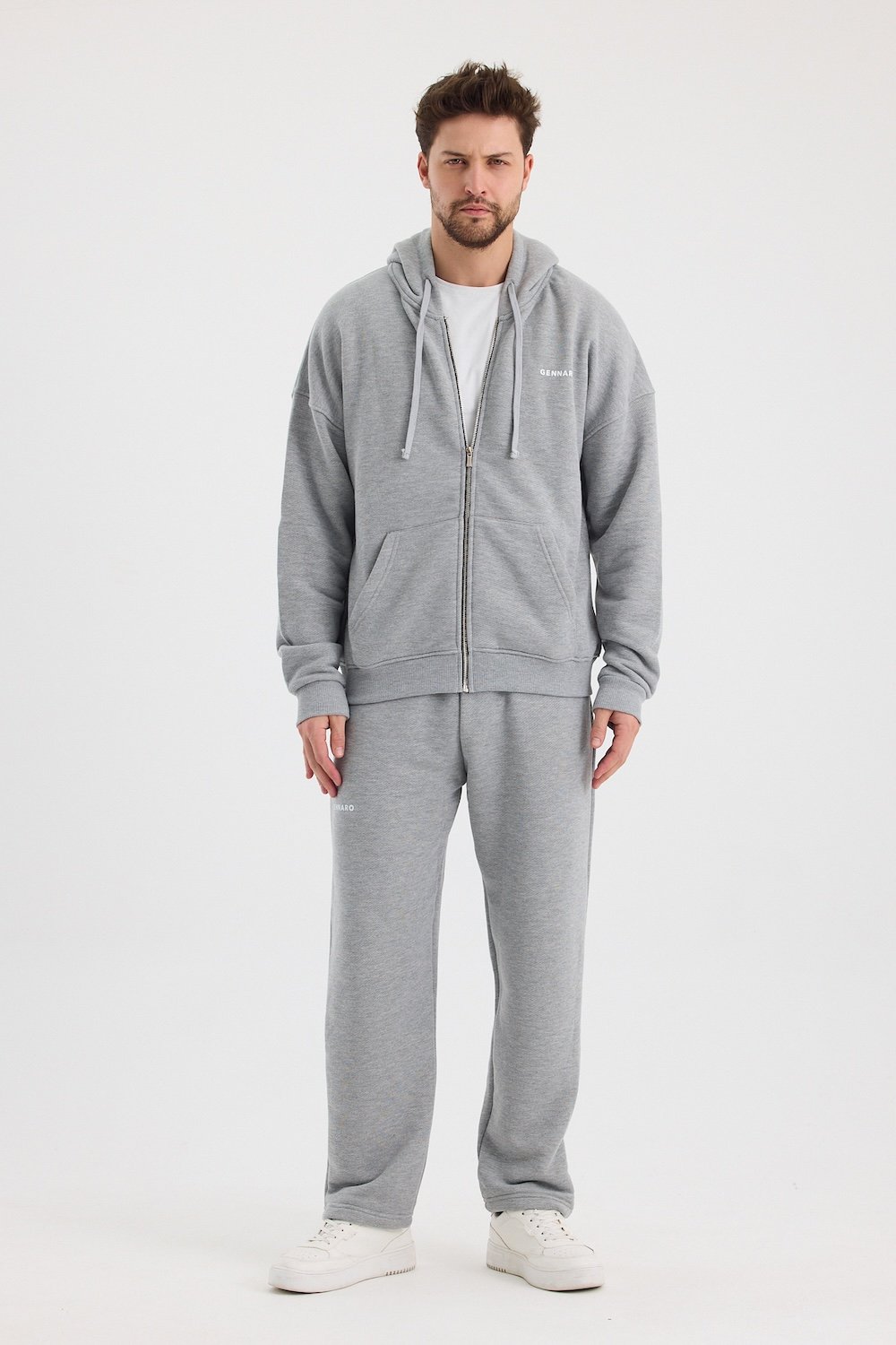 Gennaro-Düz Paça Oversize Jogger-Eşofman-2-Milagron.com