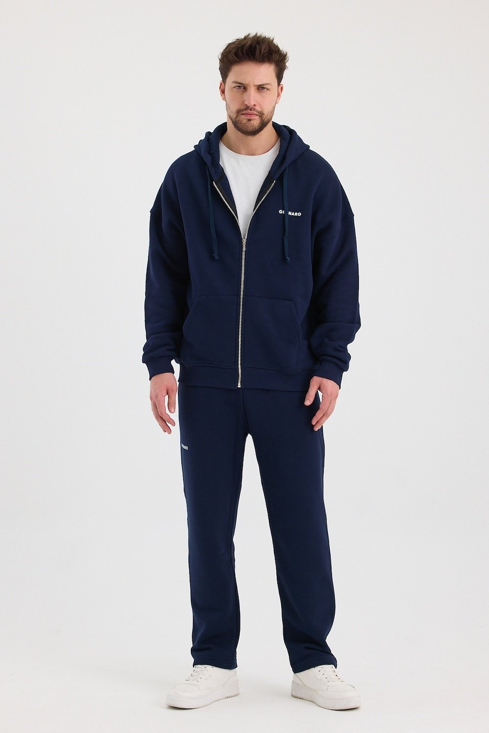 Gennaro-Düz Paça Oversize Jogger-Eşofman-2-Milagron.com