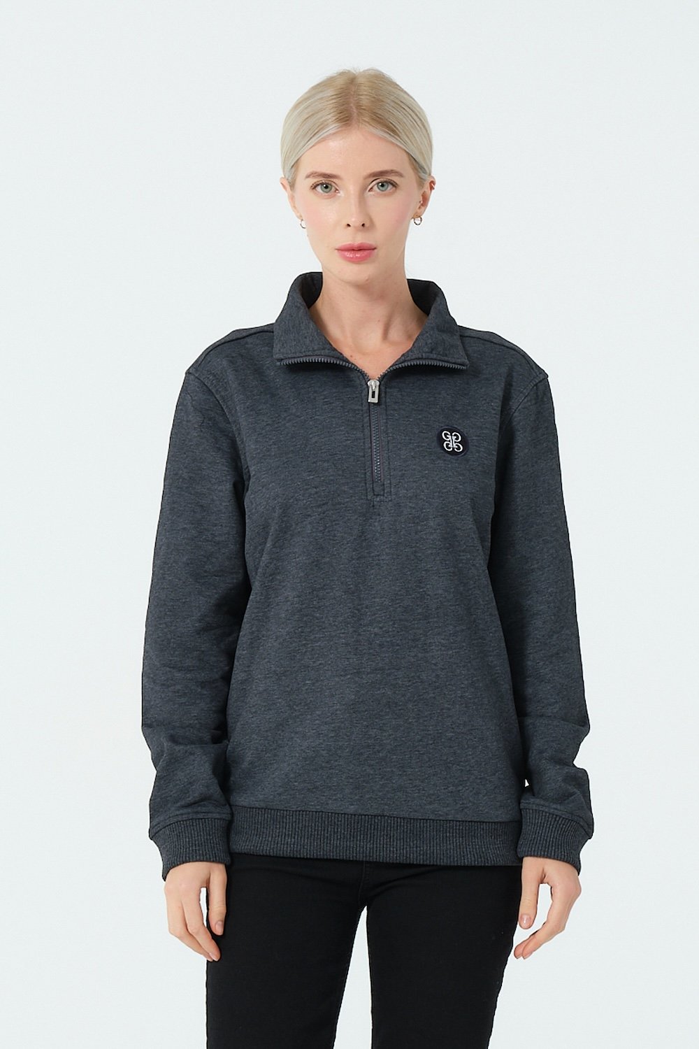 Gennaro-Half Zip Sweatshirt-Sweatshirts & Hoodies-1-Milagron.com