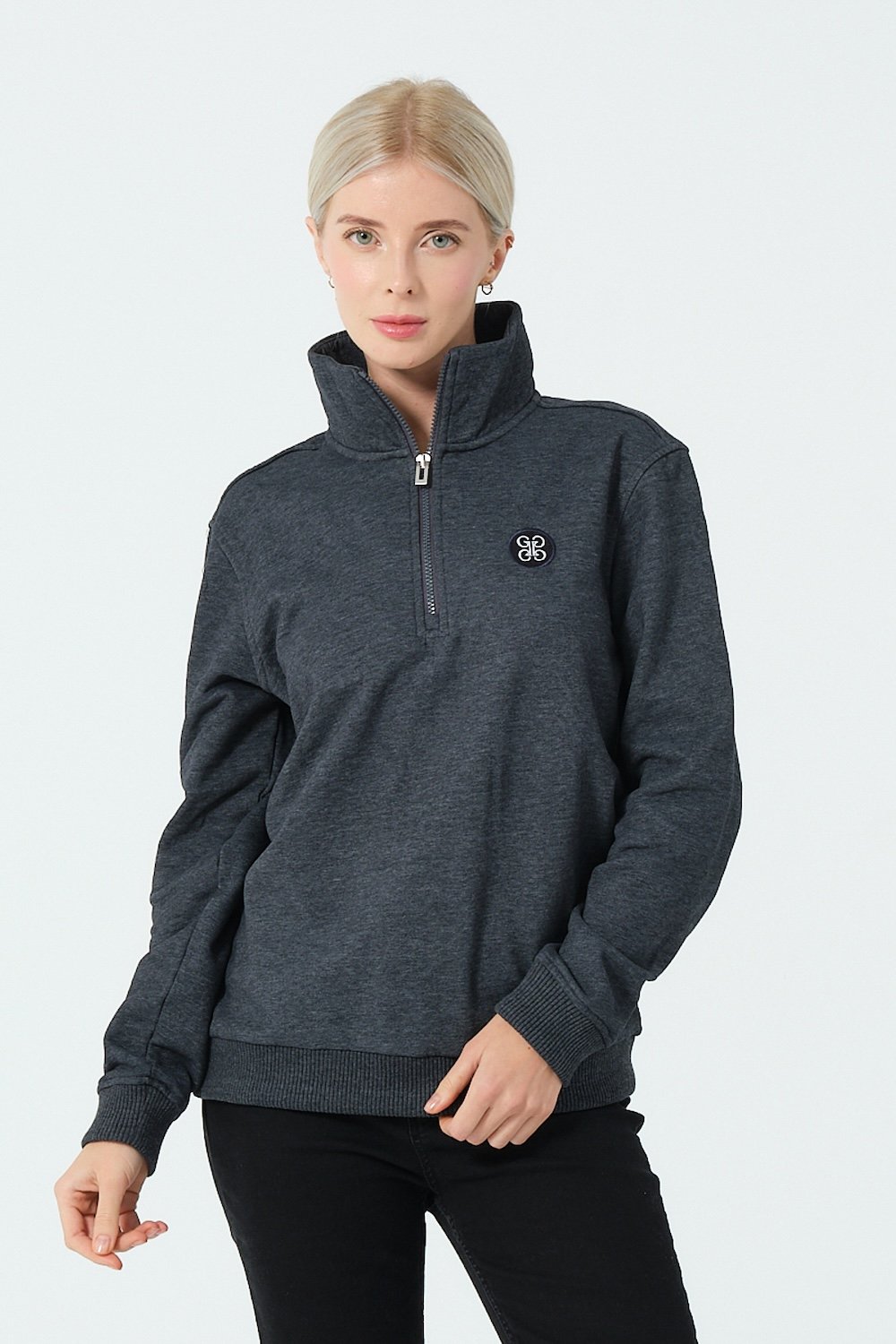 Gennaro-Half Zip Sweatshirt-Sweatshirts & Hoodies-3-Milagron.com