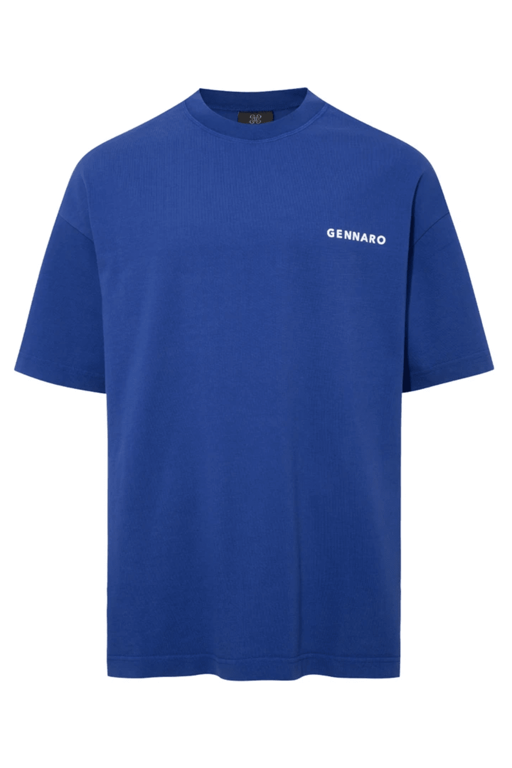 Gennaro-Heavyweight Oversize T-shirt - Mavi-T-Shirts-6-Milagron.com