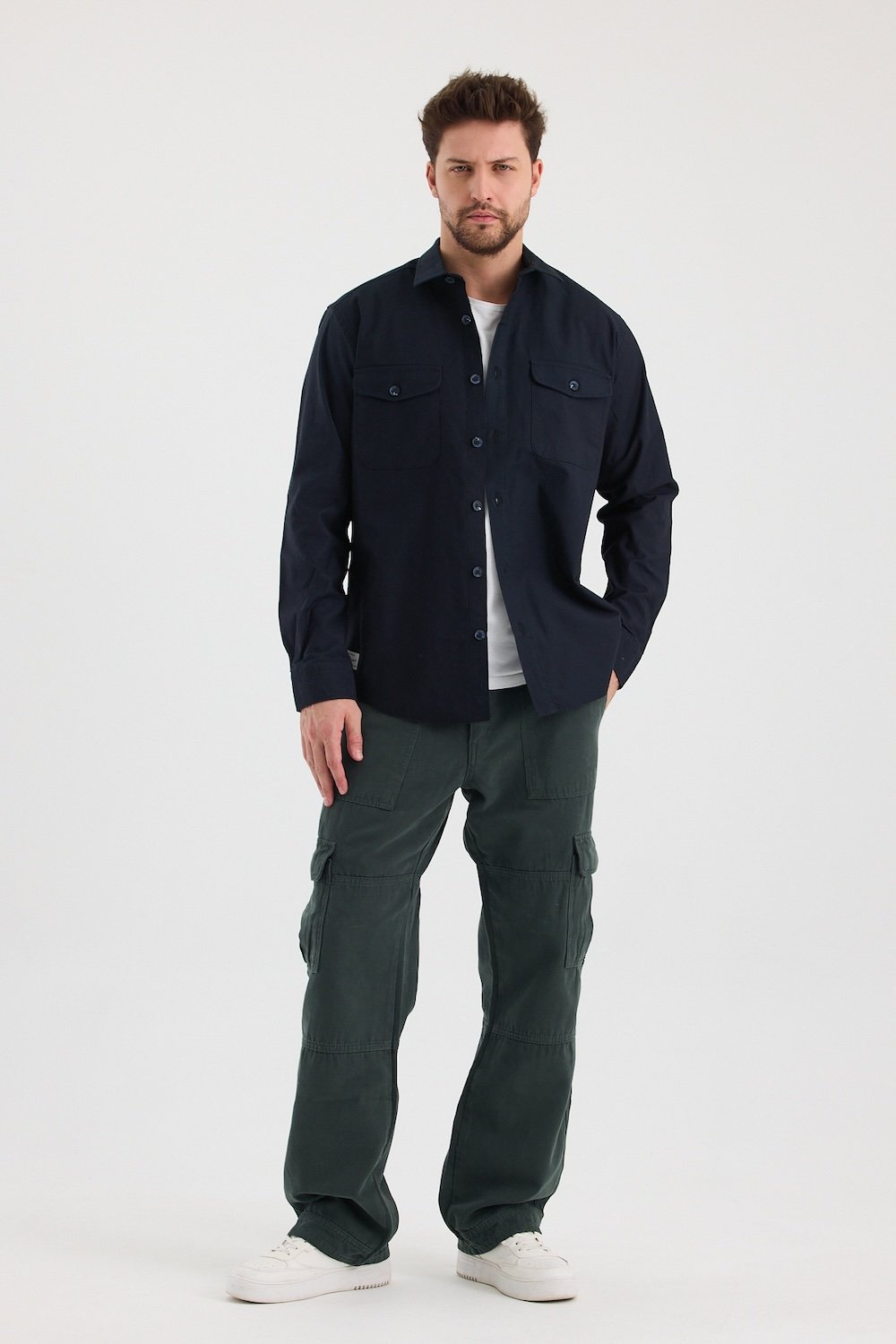 Gennaro-Kanvas Gömlek-Gömlek-2-Milagron.com