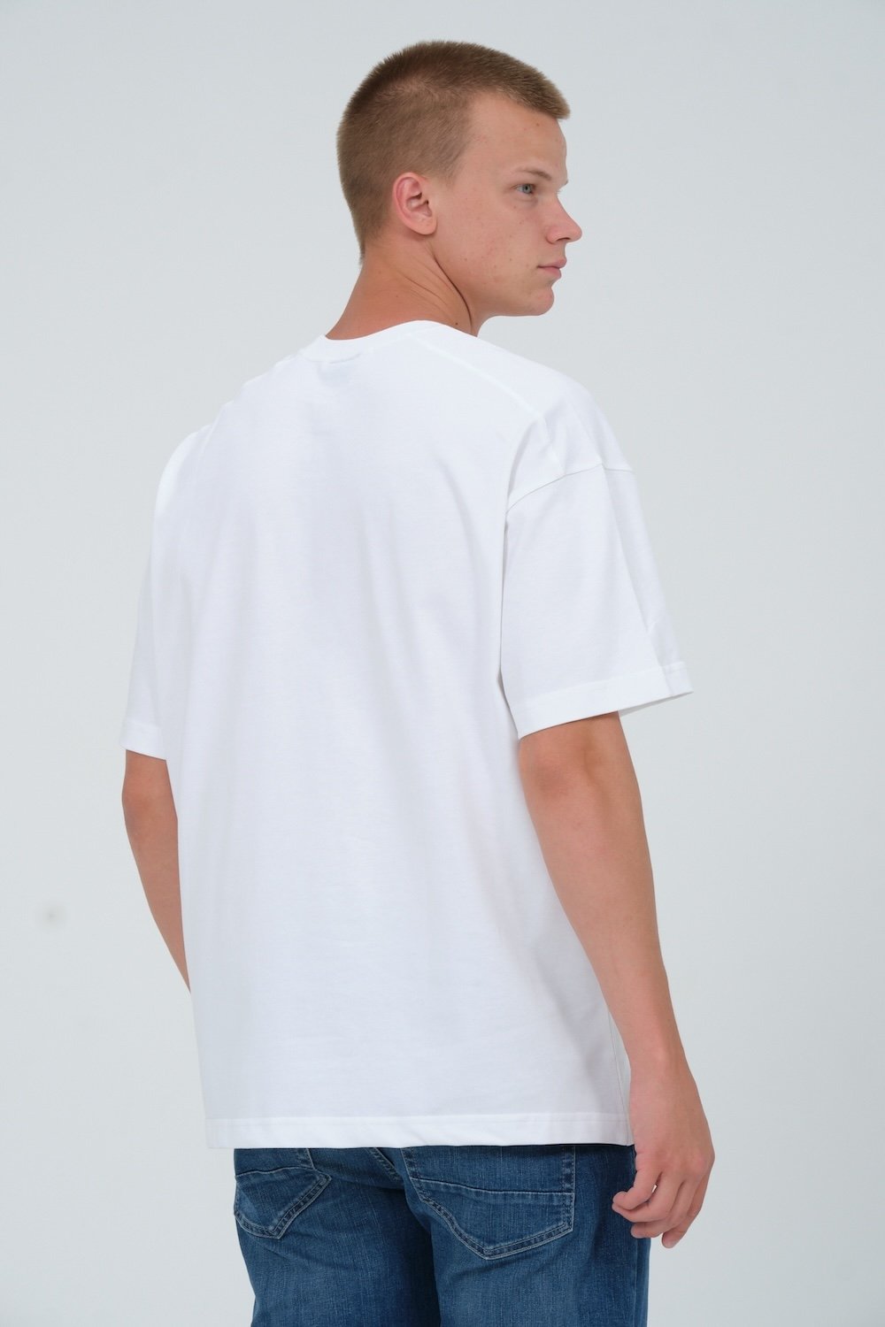 Gennaro-Nakışlı G Logo T-shirt-T-Shirts-4-Milagron.com