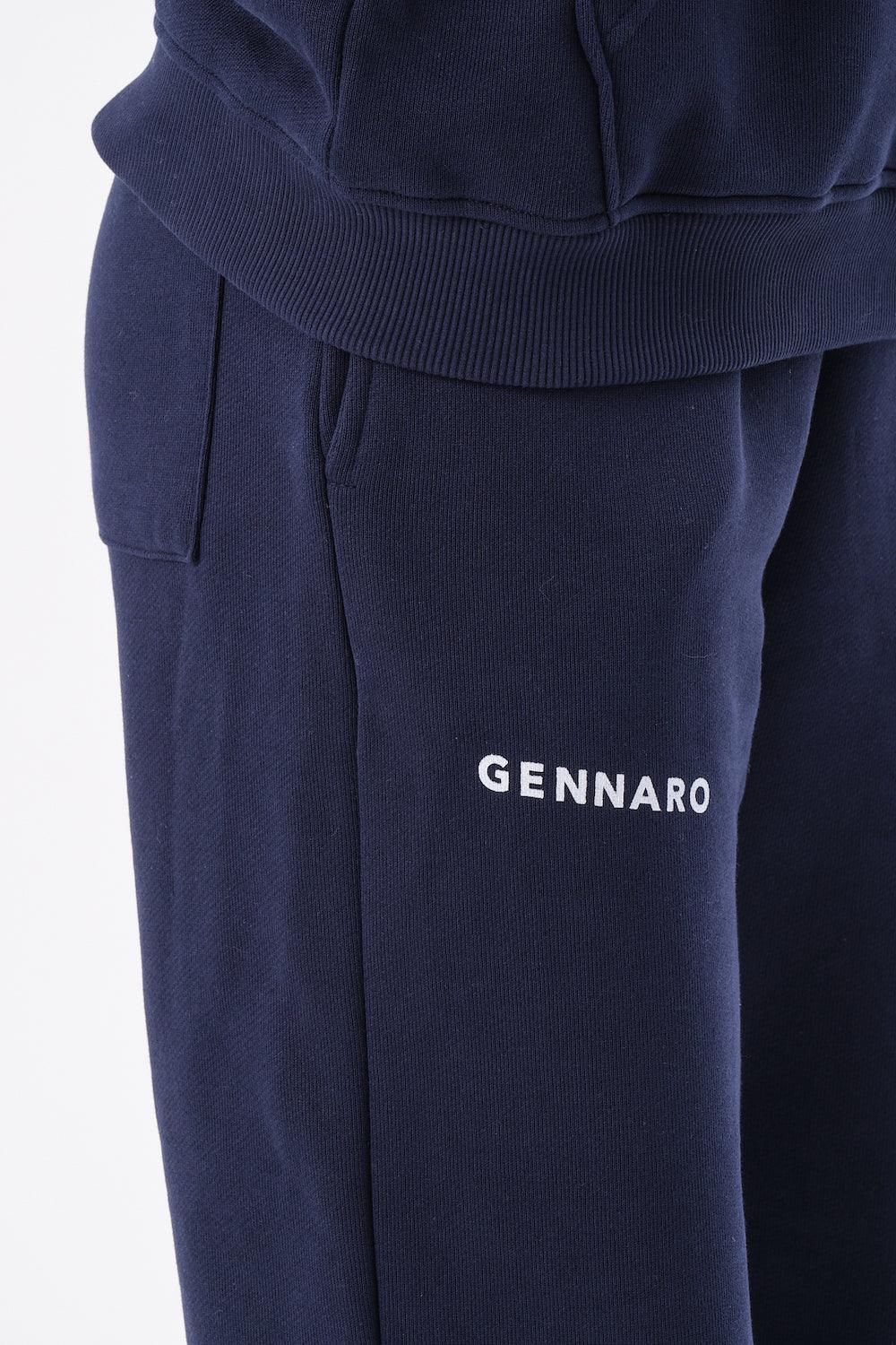 Gennaro-Oversize Jogger - Lacivert-Eşofman-3-Milagron.com