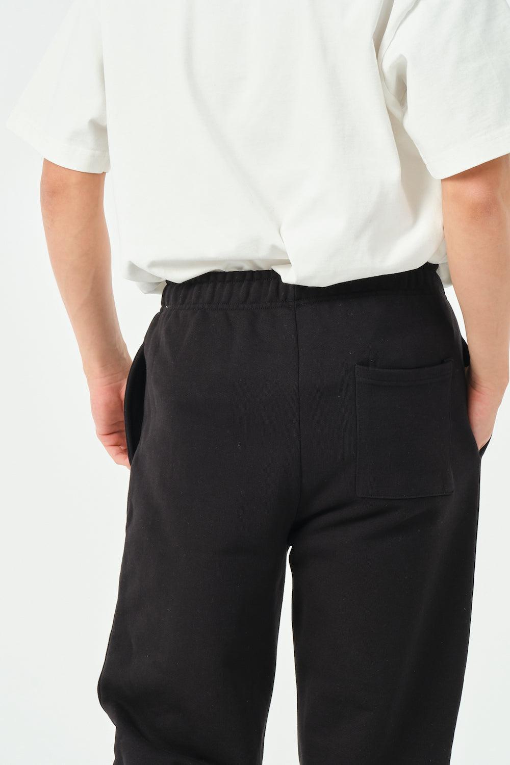 Gennaro-Oversize Jogger - Siyah-Eşofman-4-Milagron.com