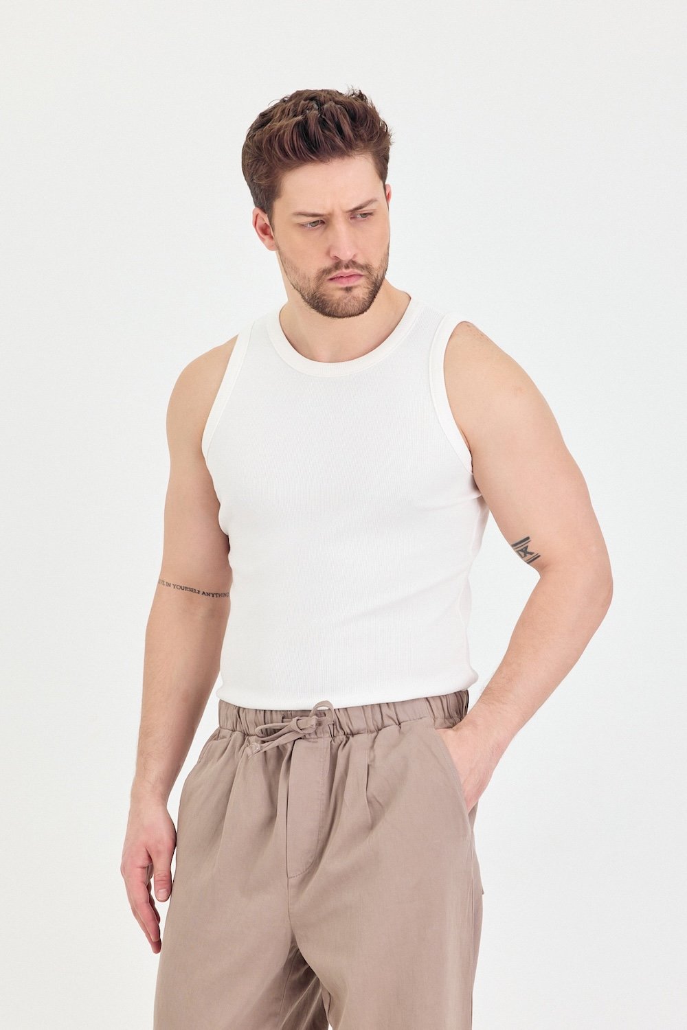 Gennaro-Ribbed Tank Top Atlet-Atlet-1-Milagron.com