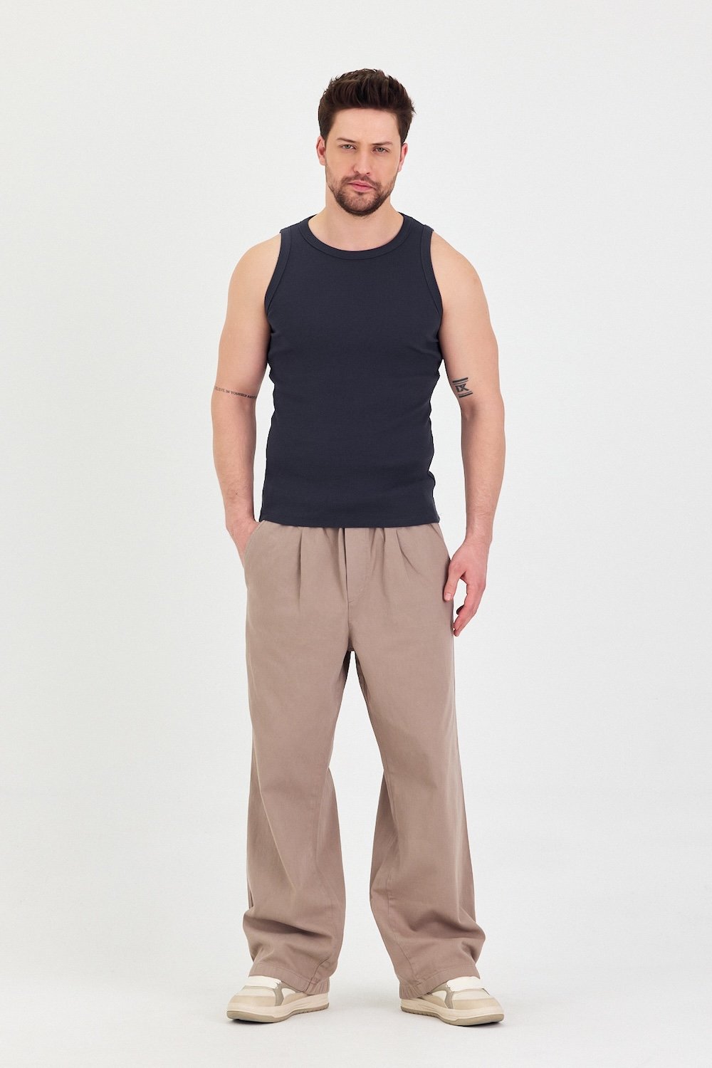 Gennaro-Ribbed Tank Top Atlet-Atlet-2-Milagron.com