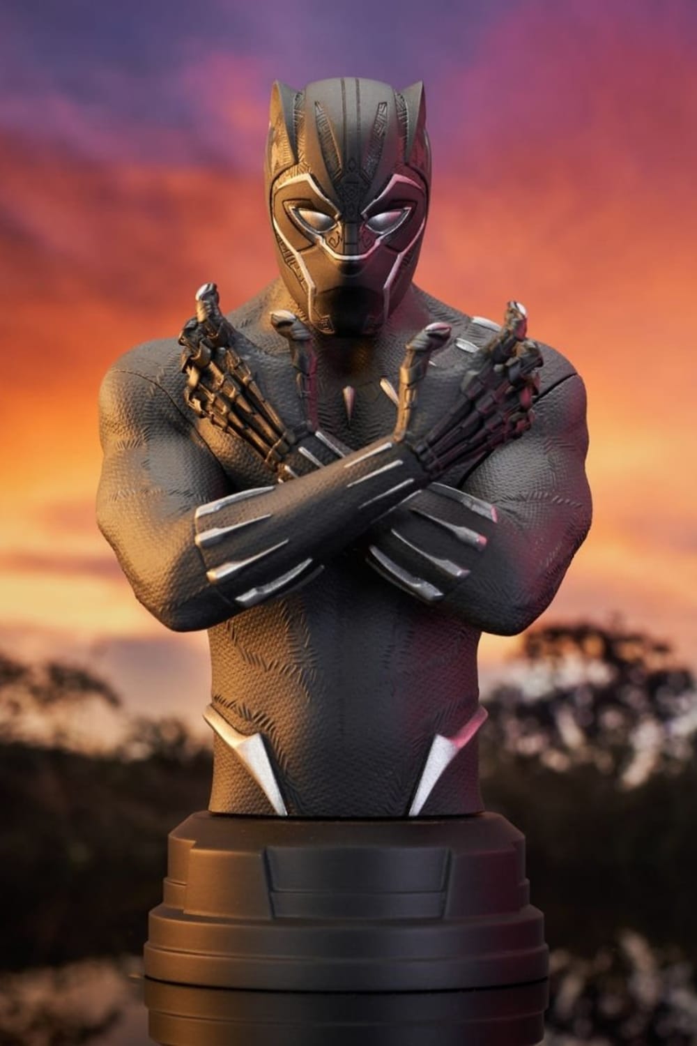 Gentle Giant Ltd.-Avengers: Endgame - Black Panther 1/6 Scale Limited Edition Mini Büst-Büst-3-Milagron.com