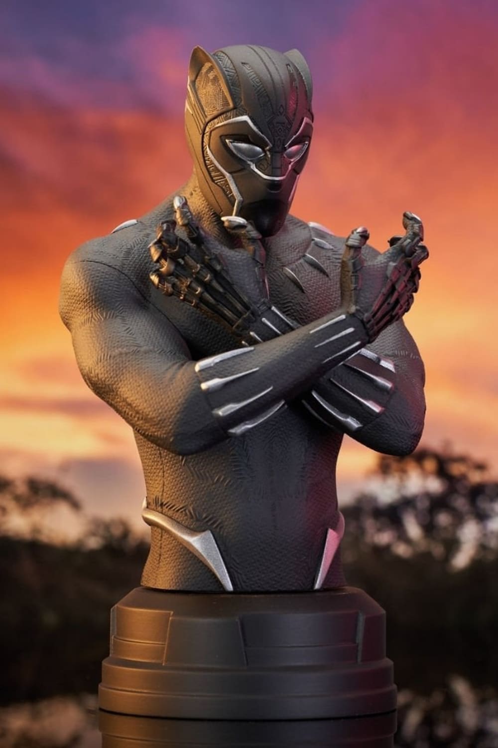 Gentle Giant Ltd.-Avengers: Endgame - Black Panther 1/6 Scale Limited Edition Mini Büst-Büst-5-Milagron.com