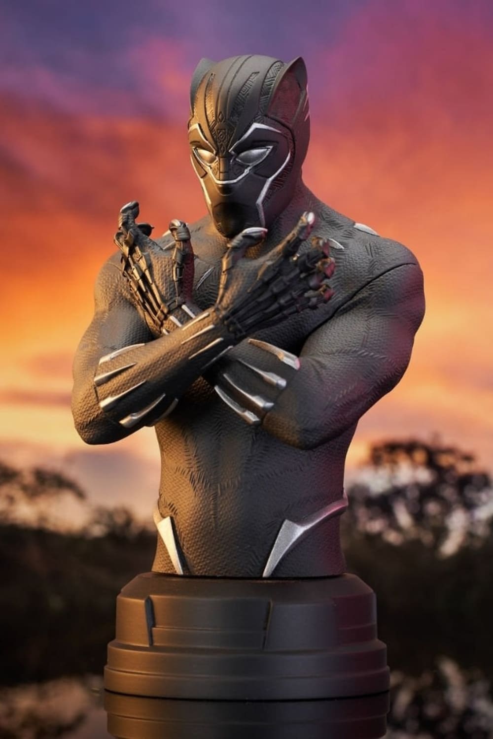 Gentle Giant Ltd.-Avengers: Endgame - Black Panther 1/6 Scale Limited Edition Mini Büst-Büst-6-Milagron.com