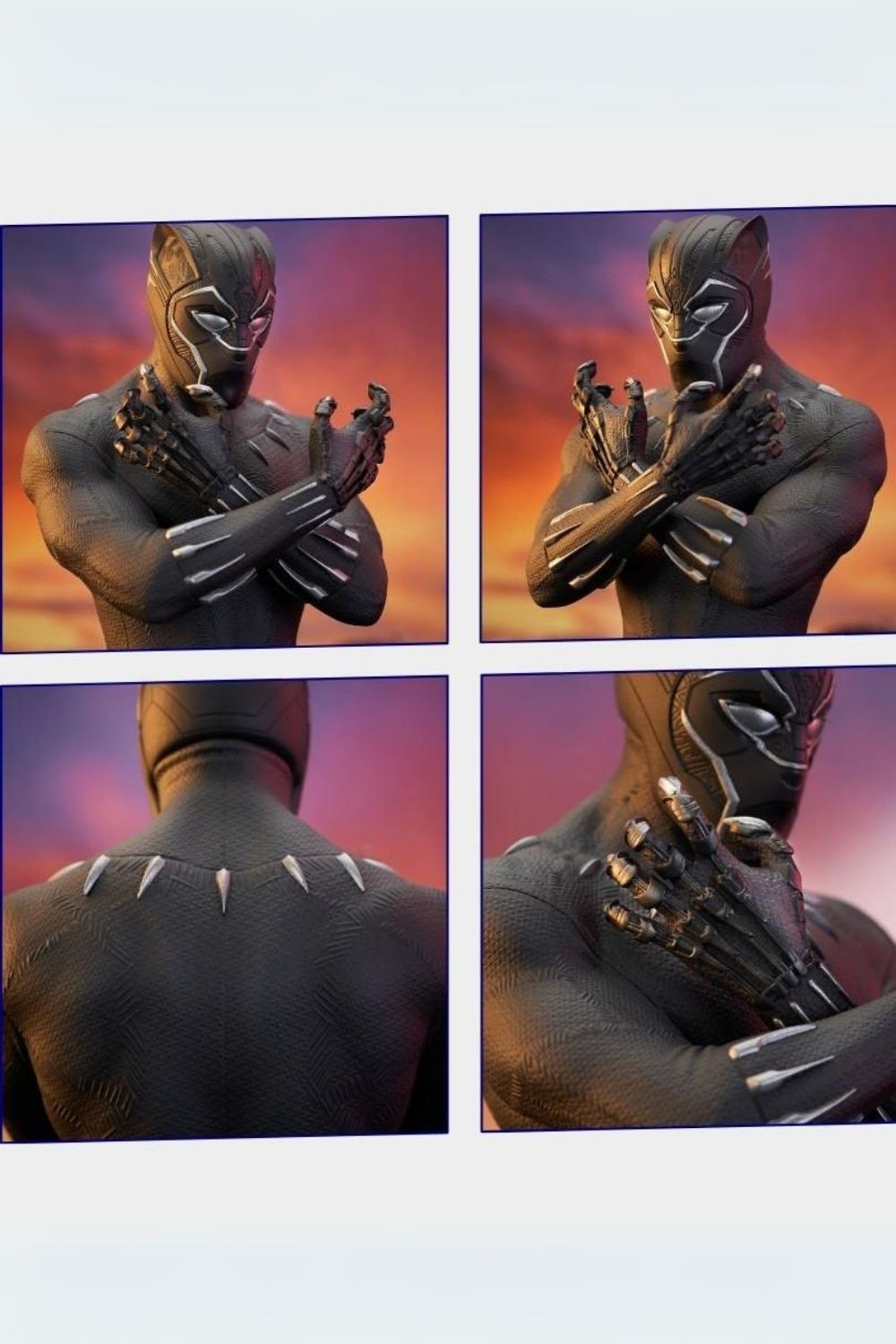 Gentle Giant Ltd.-Avengers: Endgame - Black Panther 1/6 Scale Limited Edition Mini Büst-Büst-8-Milagron.com