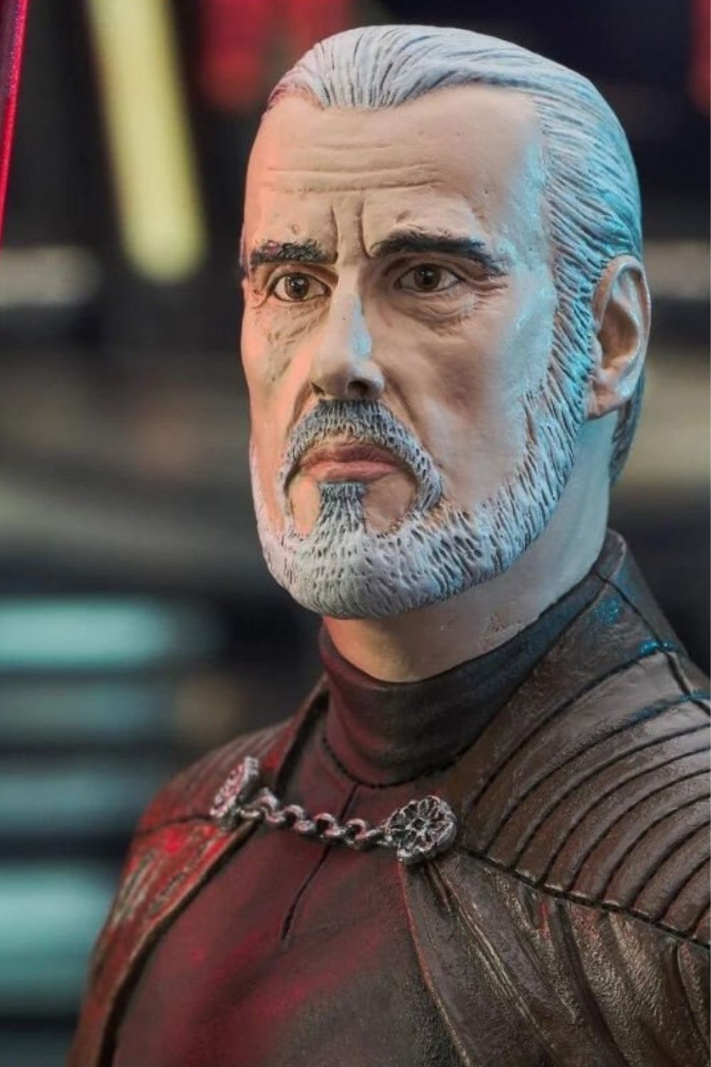 Gentle Giant Ltd.-Star Wars: Revenge of the Sith - Count Dooku 1/6 Scale Limited Edition Mini Büst-Büst-7-Milagron.com
