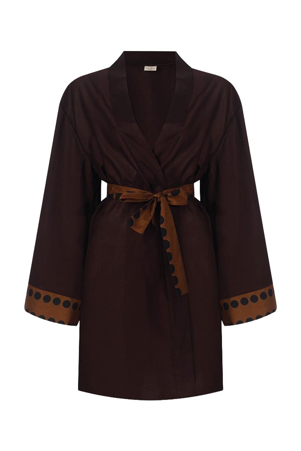 Geomi-Dots Kimono - Bordo-Kimono-5-Milagron.com