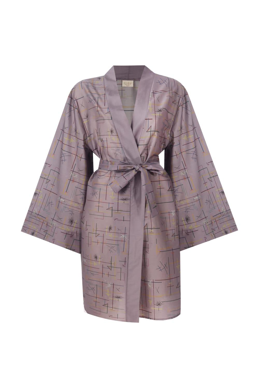 Geomi-Japan Dreaming Kimono - Gül Kurusu-Kimono-3-Milagron.com