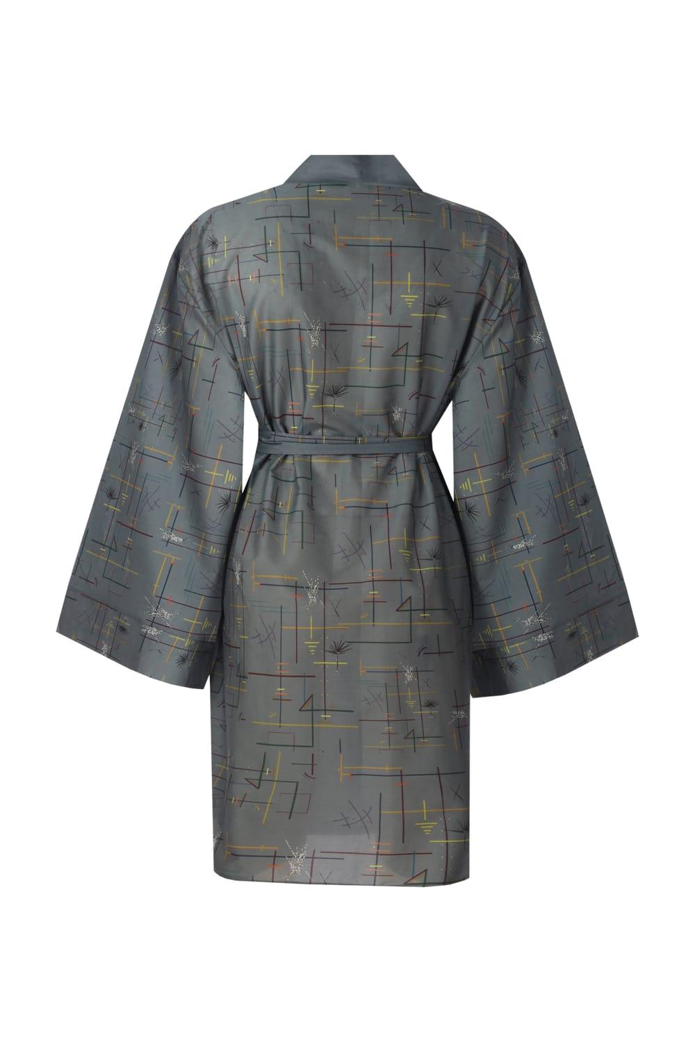 Geomi-Japan Dreaming Kimono - Su Yesili-Kimono-5-Milagron.com