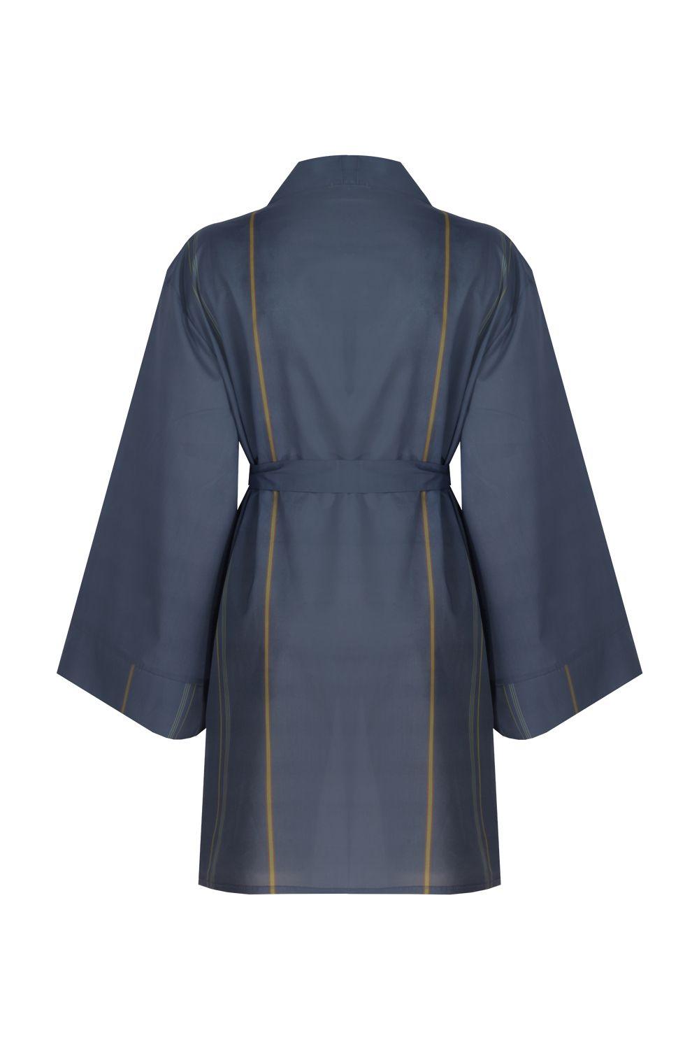 Geomi-Rainbow Kimono - Mavi-Kimono-2-Milagron.com