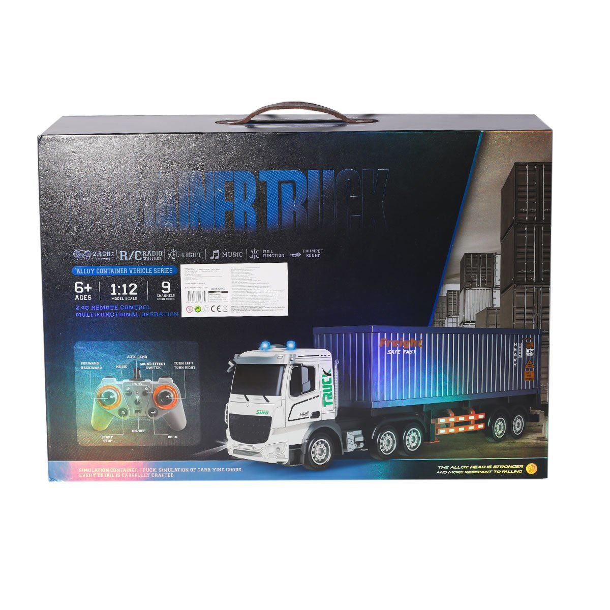 Gepettoys-Hj8006 1 Kumandalı Konteyner Tır Gepettoys-Oyuncak-3-Milagron.com