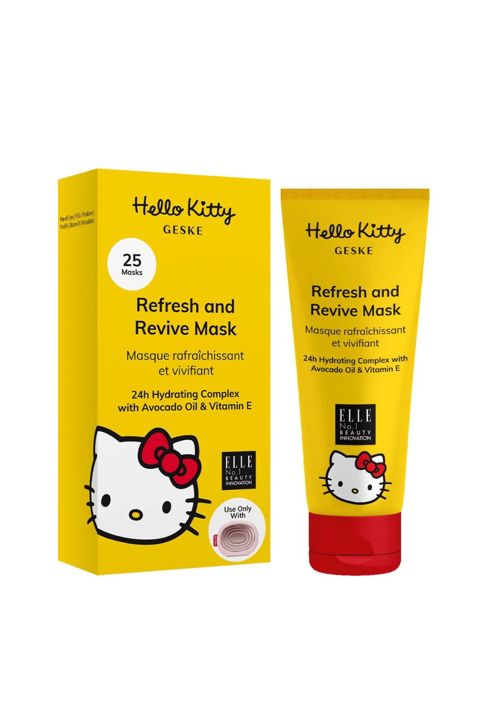 Geske-Canlandırıcı Ve Yenileyici Maske | Refresh And Revive Mask Oval-Yüz Maskesi-1-Milagron.com