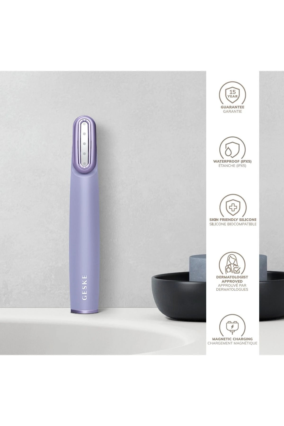 Geske-Döner Başlıklı Cilt Sıkılaştırıcı Değnek | Rotatable Head Skin Firming Wand-Cilt Bakım Aletleri-31-Milagron.com