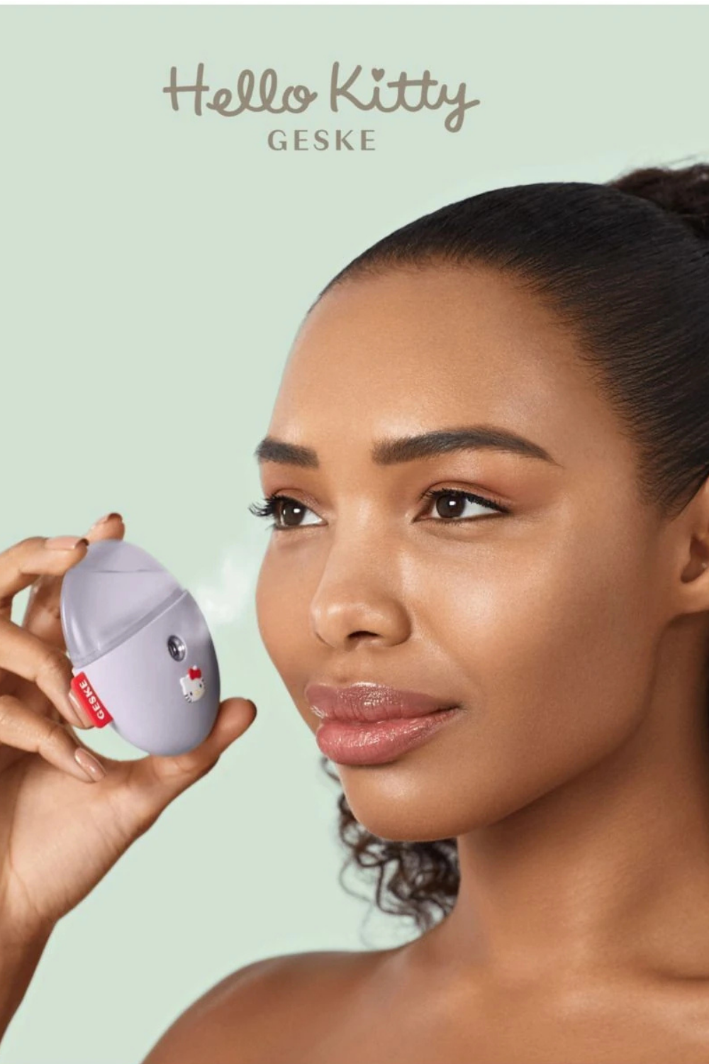 Geske-Hello Kitty Buharlı Cilt Nemlendirici Ve Yenileyici Yüz Bakım Cihazı | Facial Hydration Refresher-Cilt Bakım Aletleri-10-Milagron.com