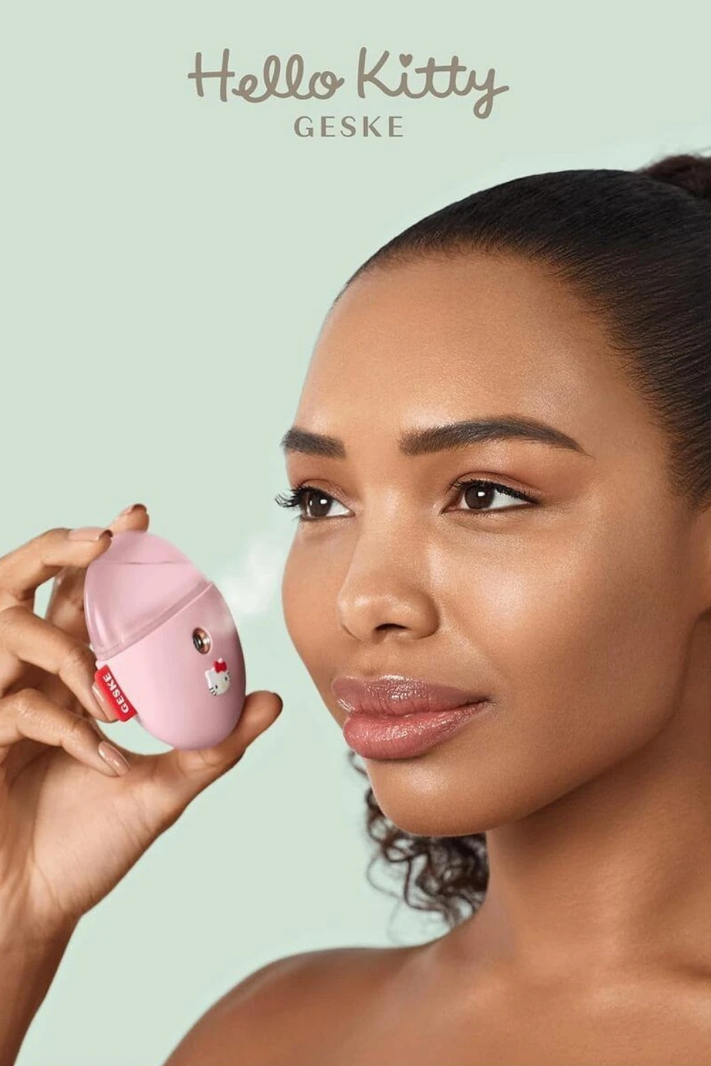 Geske-Hello Kitty Buharlı Cilt Nemlendirici Ve Yenileyici Yüz Bakım Cihazı | Facial Hydration Refresher-Cilt Bakım Aletleri-2-Milagron.com